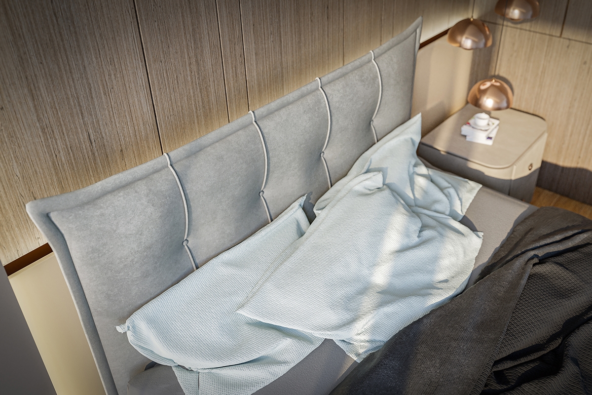 Boxspring posteľ s úložným priestorom Ralies 140x200 Boxspring posteľ s úložným priestorom Ralies 140x200 