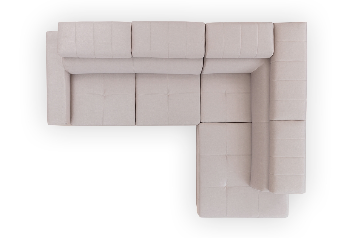 Rozkládací rohová sedací souprava Modeno L Rohová sedací souprava z szerokim sedadlem 