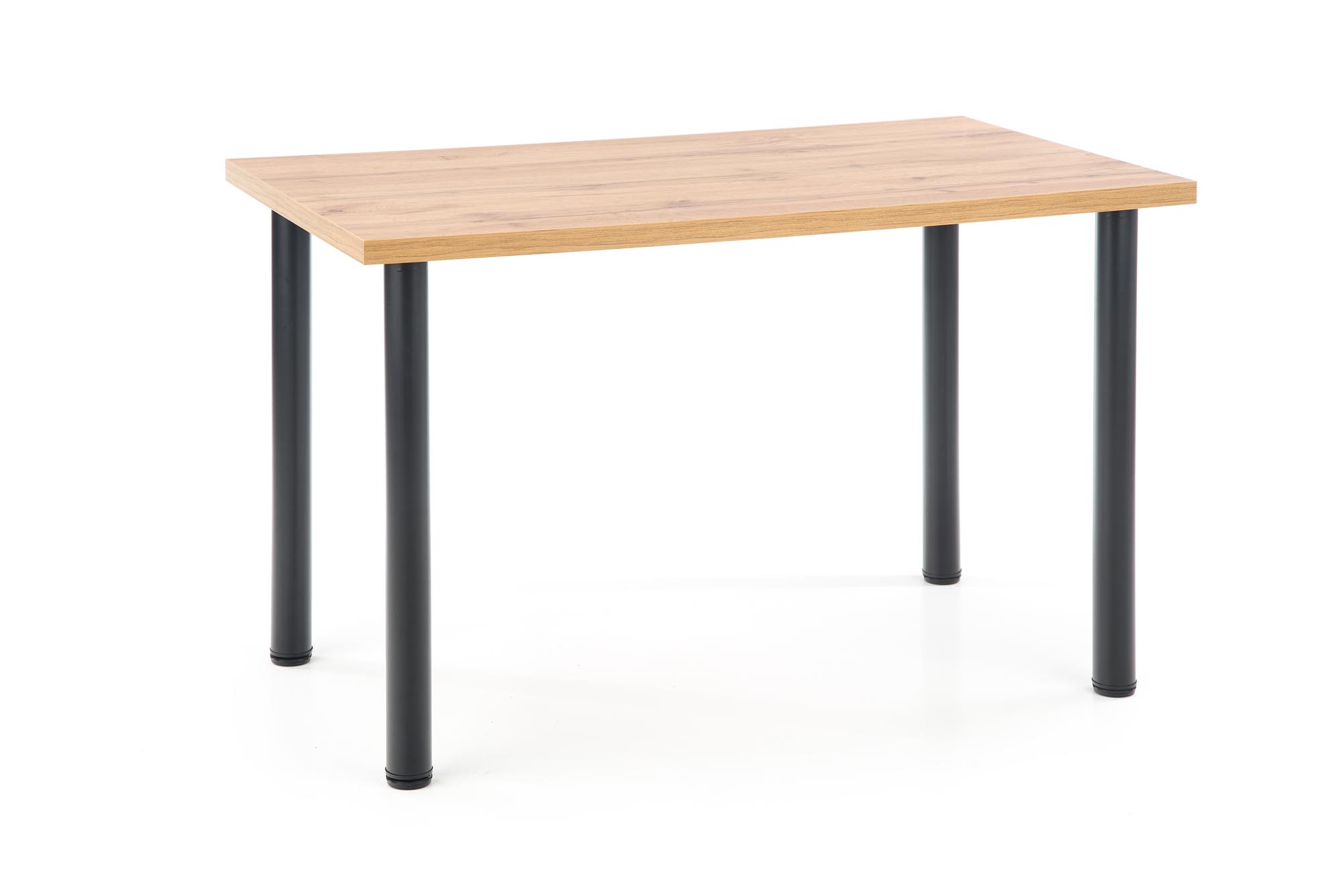 MODEX 2 120 asztal, asztallap színe - tölgy wotan, lábak - fekete modex 2 120 stůl Barva Deska - Dub wotan, Nohy - Fekete