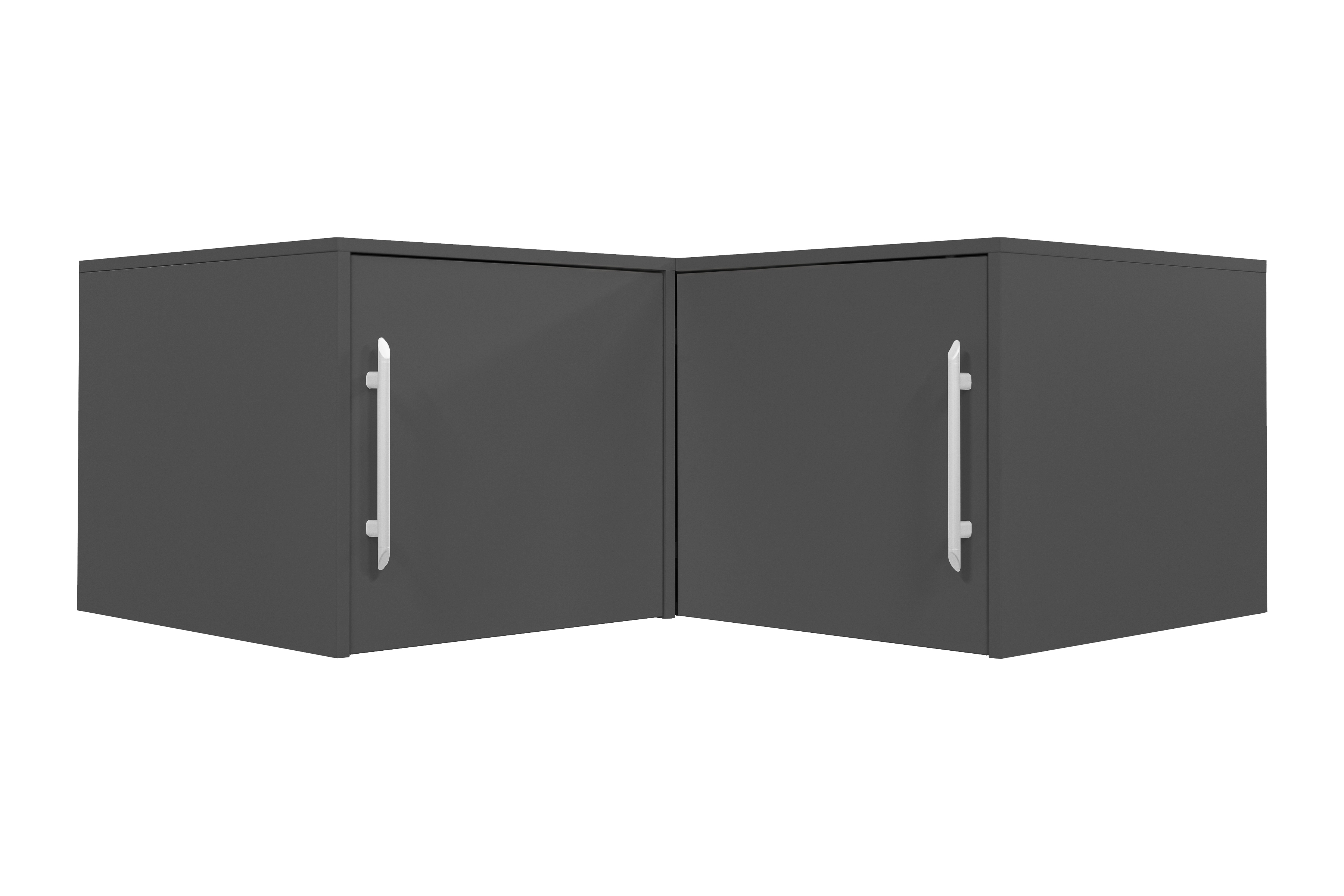 Nadstavec do rohovej skrine Bali 109 cm - grafitová Nadstavec do Skriňa naroznej Bali 109 cm - grafit