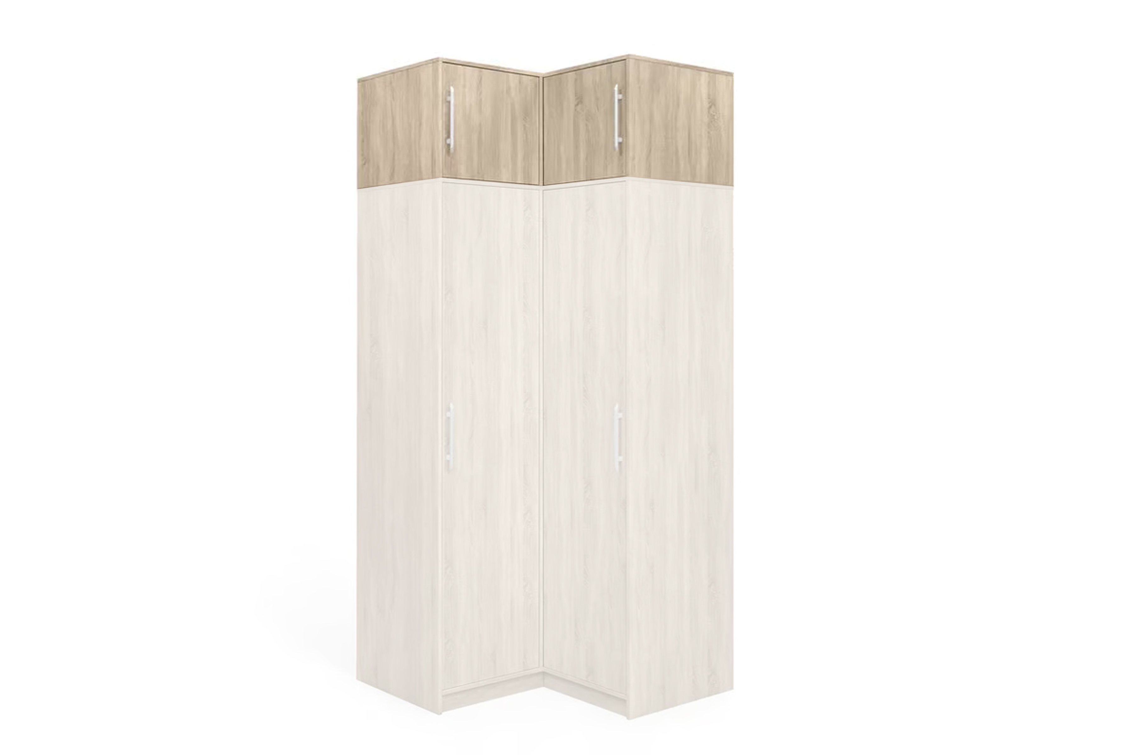 Nadstavec do rohovej skrine Bali 109 cm - dub sonoma Nadstavec do Skriňa naroznej Lutori 109 cm - Dub sonoma