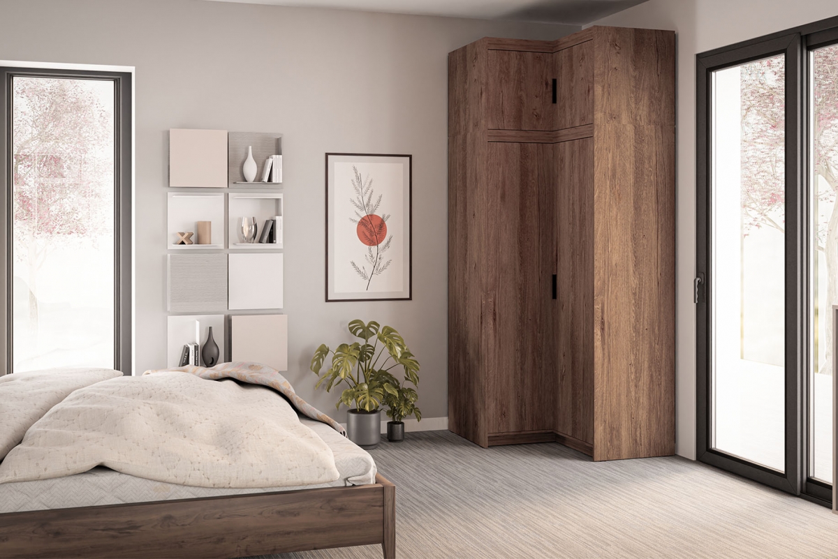 Nadstavec do Skrine Lena 2D - 98 cm - Dub Lefkas Nadstavec do Skrine Lena 2D - 98 cm - Dub Lefkas