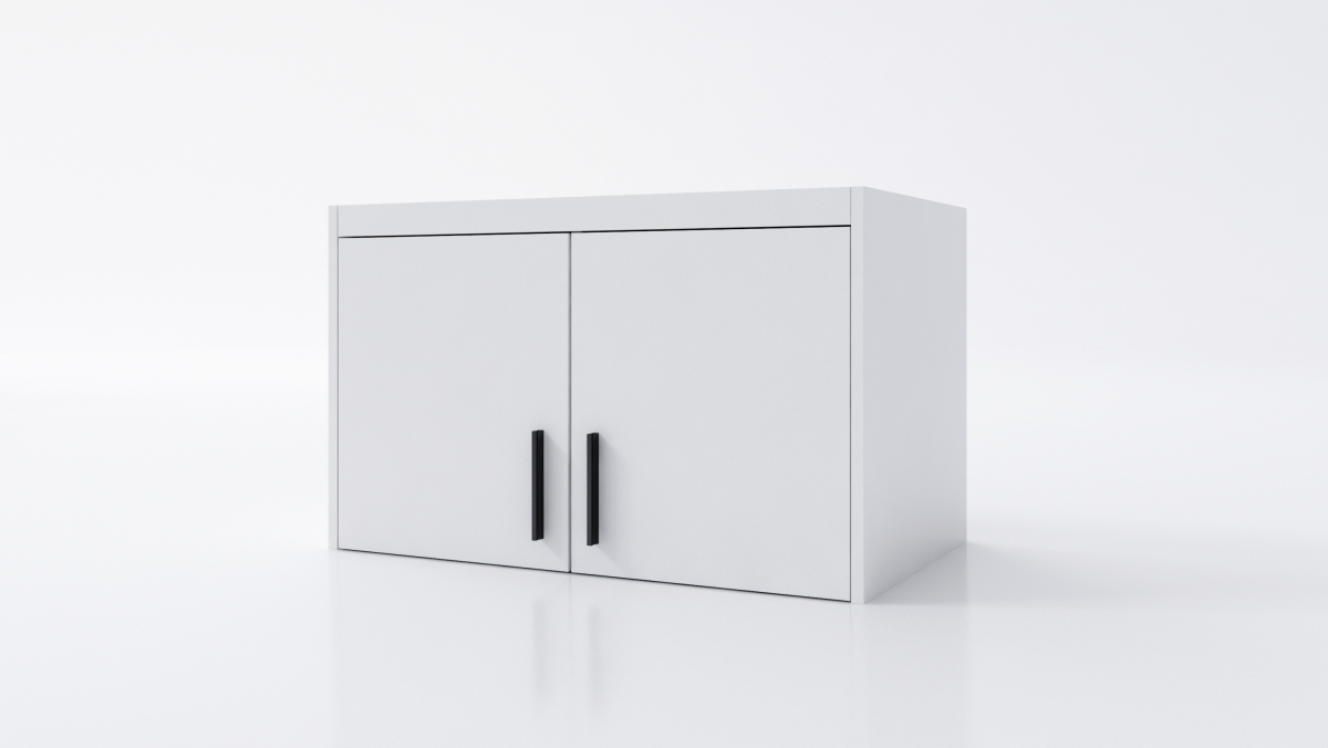 Nadstavec Elena WH02 - biely mat Skrinka dvojdverová 