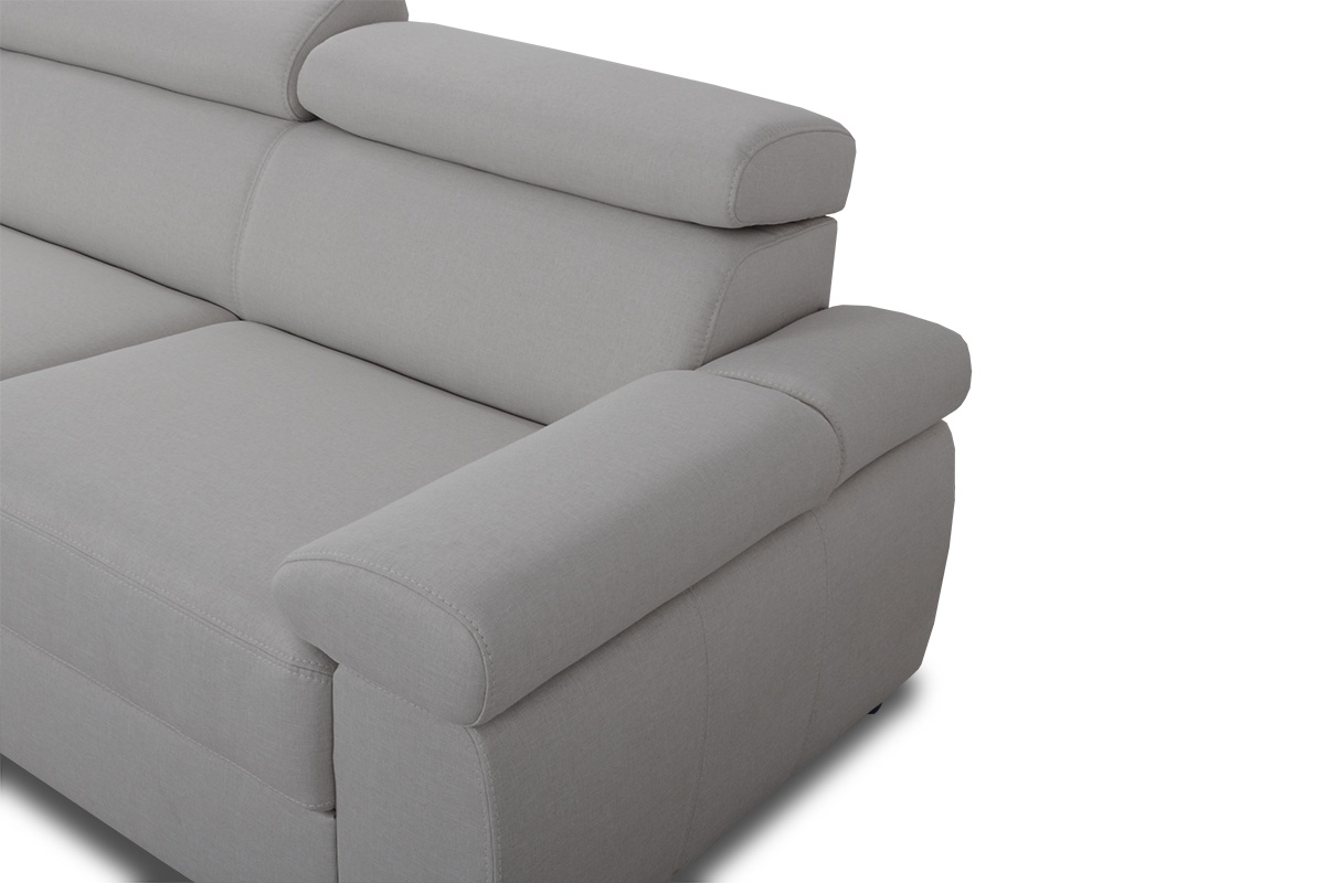 Rozkládací modulová sedací souprava Zoom levá - krémová Porto 01 (KR 10538)  Rohová sedací souprava levá strana modulowy s funkcí spaní Zoom - Krémový Porto 10538