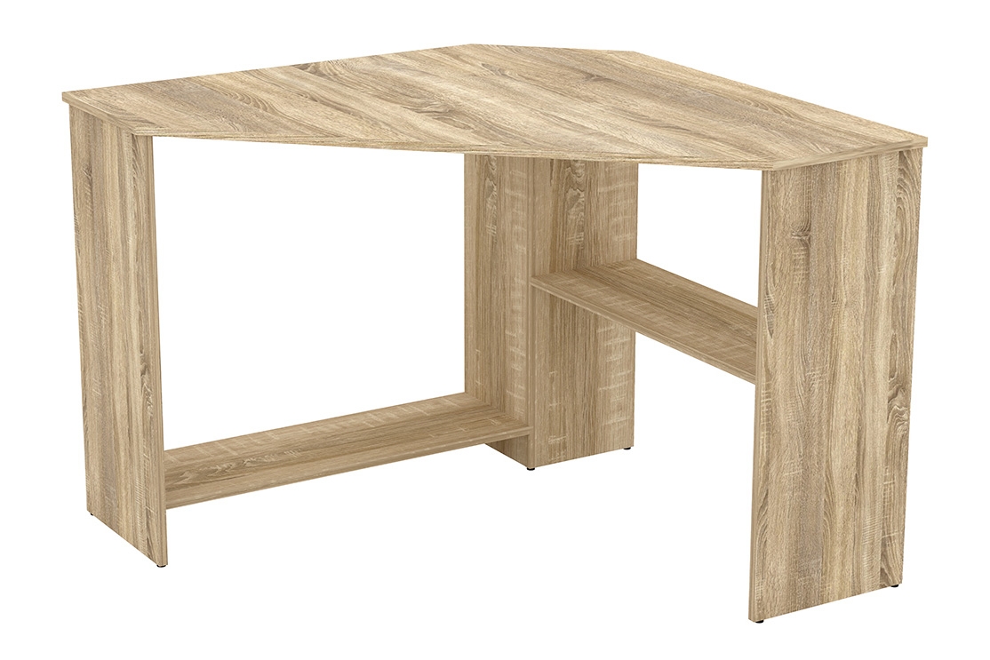 Rohový psací stůl Rino 80x80 cm - dub sonoma Narozne psací stůl Rino - dub sonoma