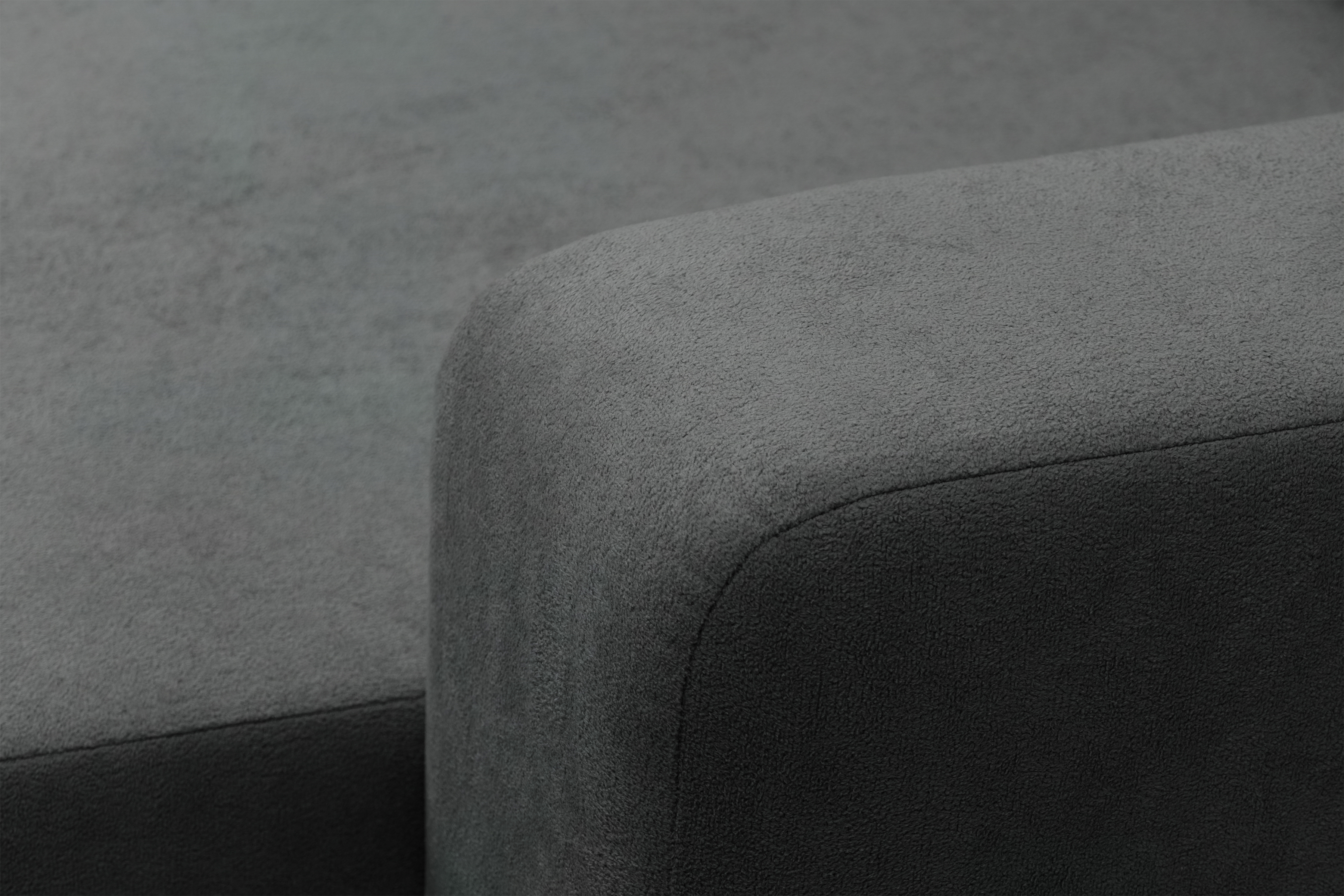 Rozkládací sedací souprava Avia L - grafitová Gerra 120 Rohová sedací souprava Avia Maxi rozkládací uniwersalny prawo/levá - grafitová boucle Gerra 120