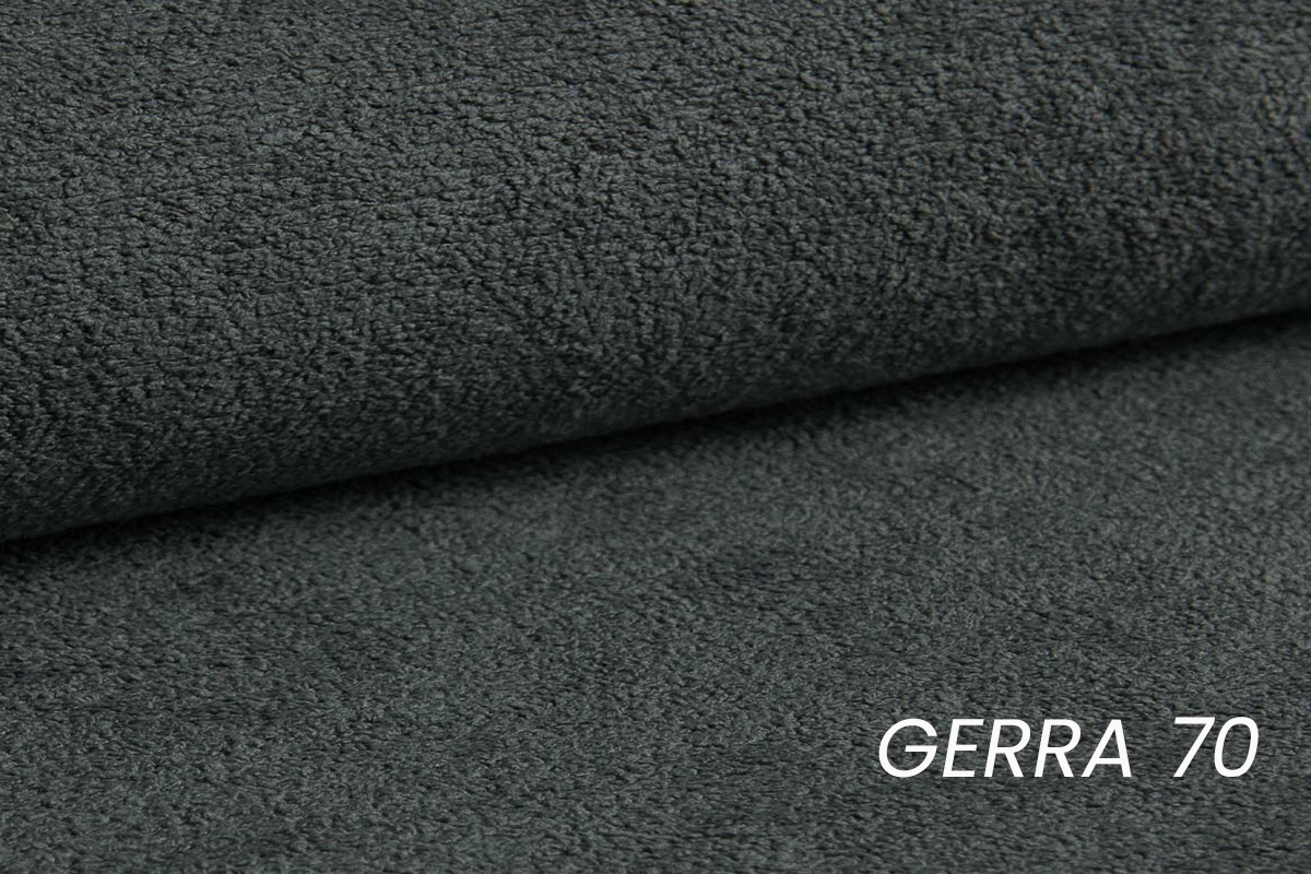 Rozkládací rohová sedací souprava Avia L - šedá Gerra 70 Rohová sedací souprava Avia Maxi rozkládací uniwersalny prawo/levá - šedá boucle Gerra 70