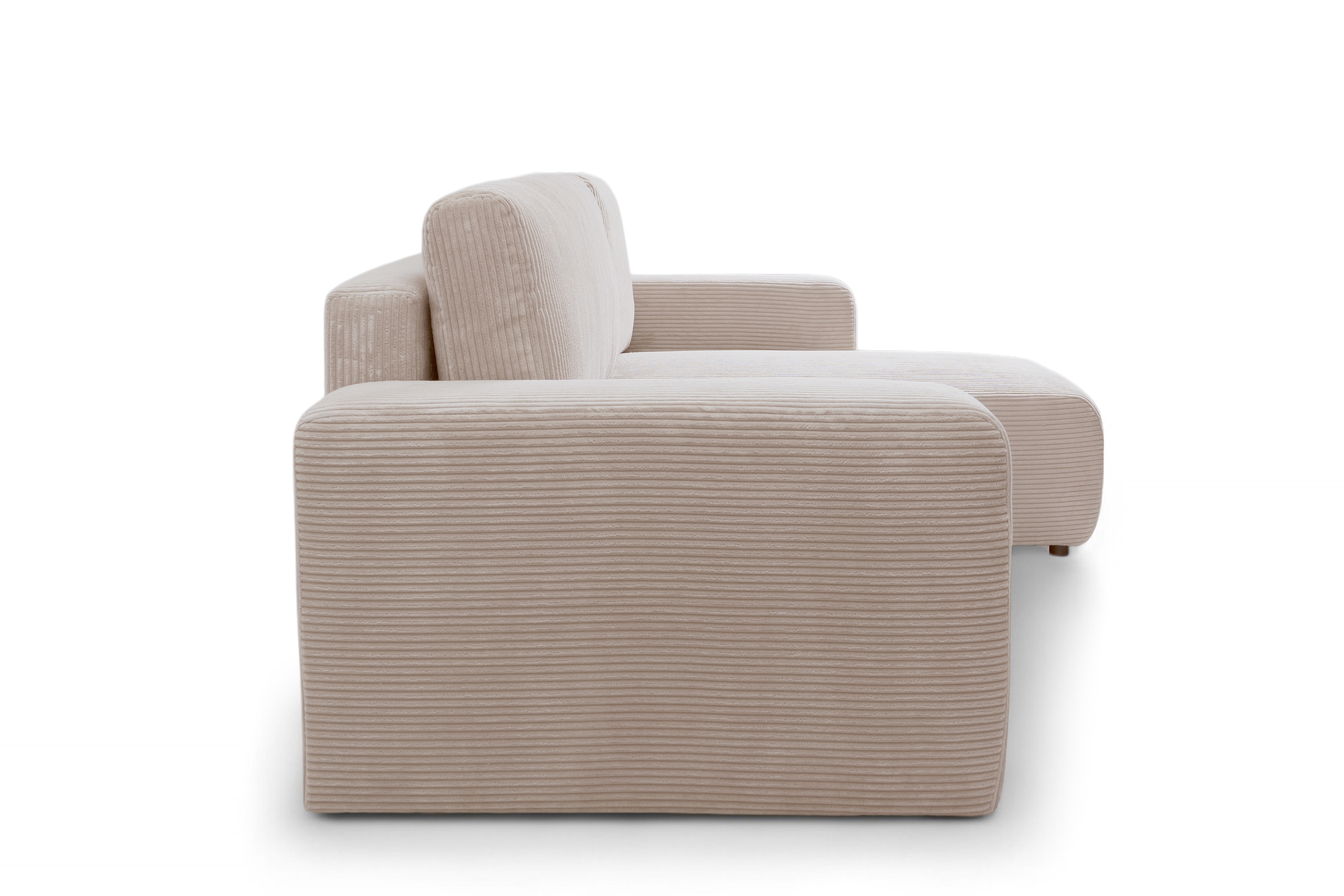 Rozkladacia rohová sedacia súprava Avia Mini univerzálna - béžový menčester Anafi 22 Rohová sedacia súprava Avia Mini s funkciou spánku uniwersalny prawo/Ľavá strana - béžový MENČESTER Anafi 22 