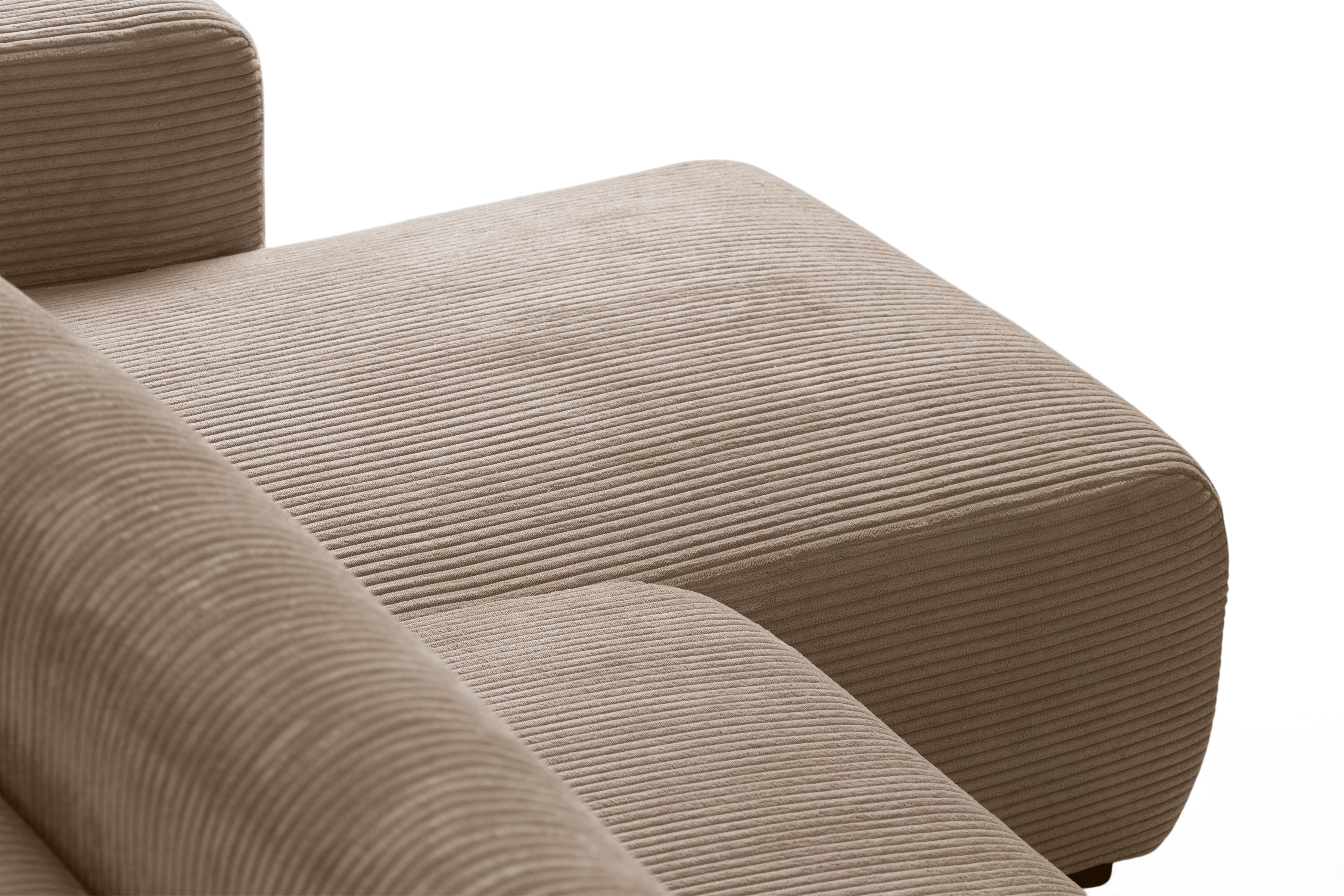 Rozkládací rohová sedací souprava Avia Mini - hnědá Lincoln 17 Rohová sedací souprava Avia Mini rozkládací uniwersalny prawo/levá - hnědá manšestr Lincoln 17