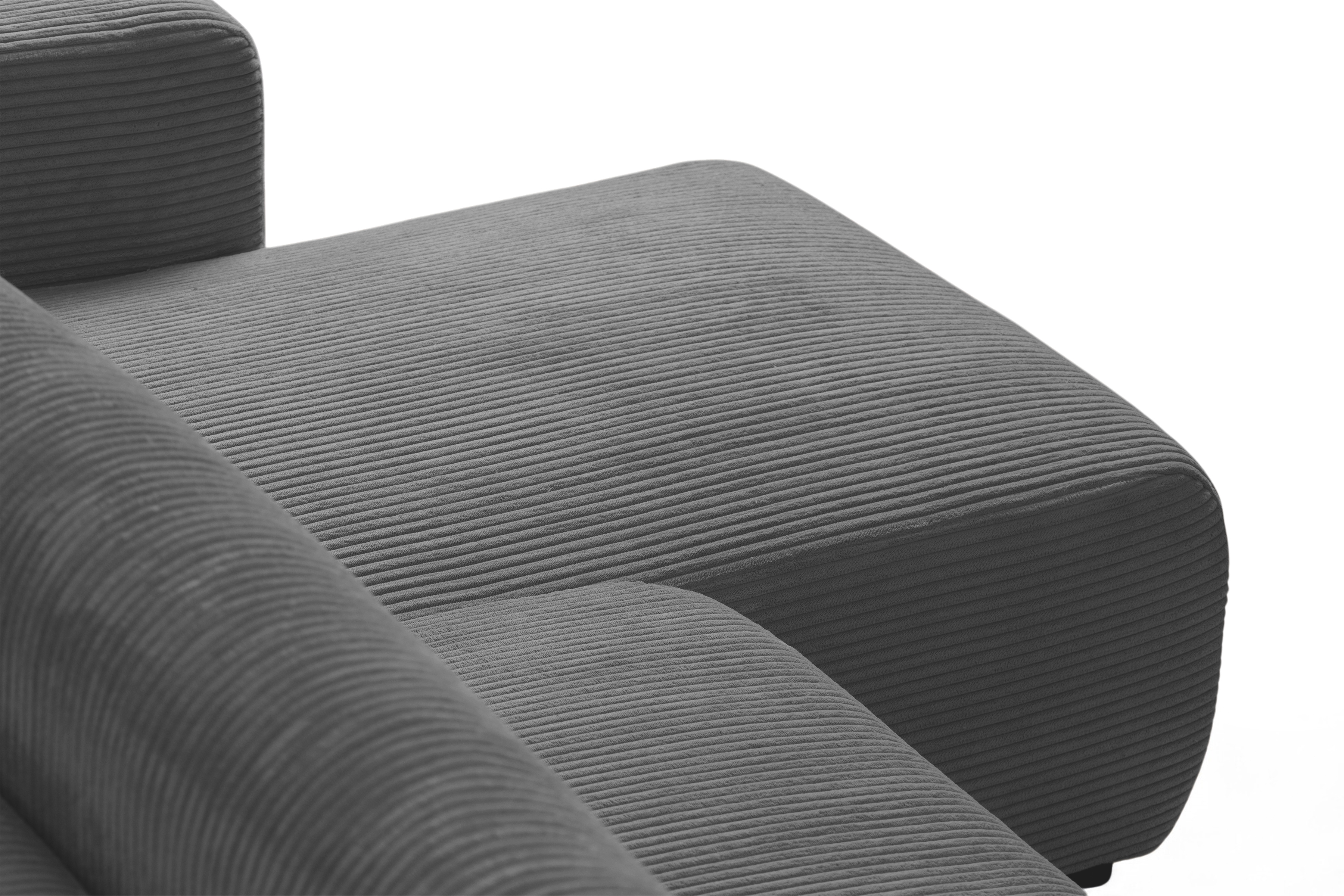 Rozkladacia rohová sedacia súprava Avia Mini univerzálna - grafitový menčester Lincoln 90 Rohová sedacia súprava Avia Mini s funkciou spánku uniwersalny prawo/Ľavá strana - Grafitový MENČESTER Lincoln 90