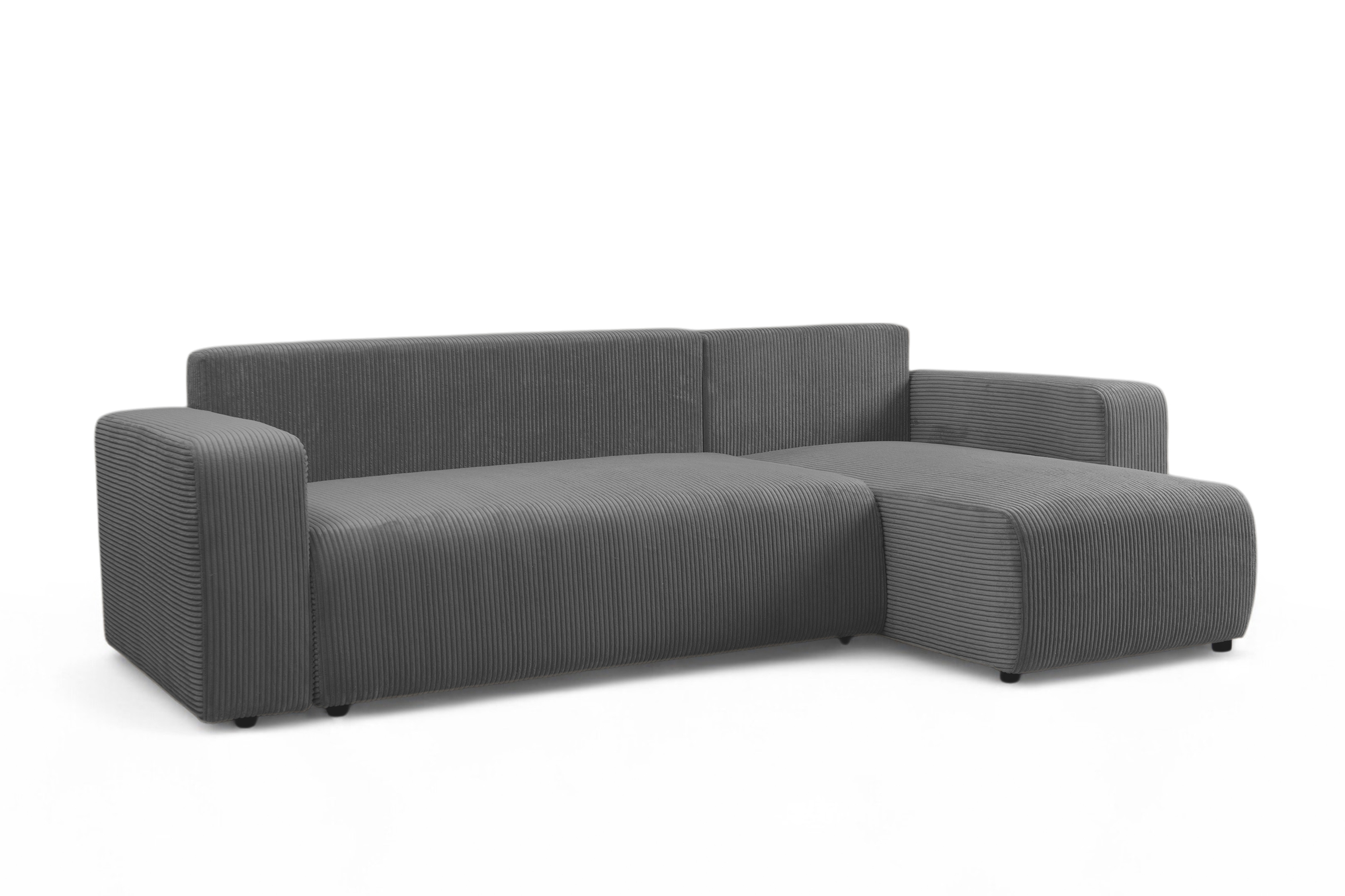 Rozkladacia rohová sedacia súprava Avia Mini univerzálna - grafitový menčester Lincoln 90 Rohová sedacia súprava Avia Mini s funkciou spánku uniwersalny prawo/Ľavá strana - Grafitový MENČESTER Lincoln 90