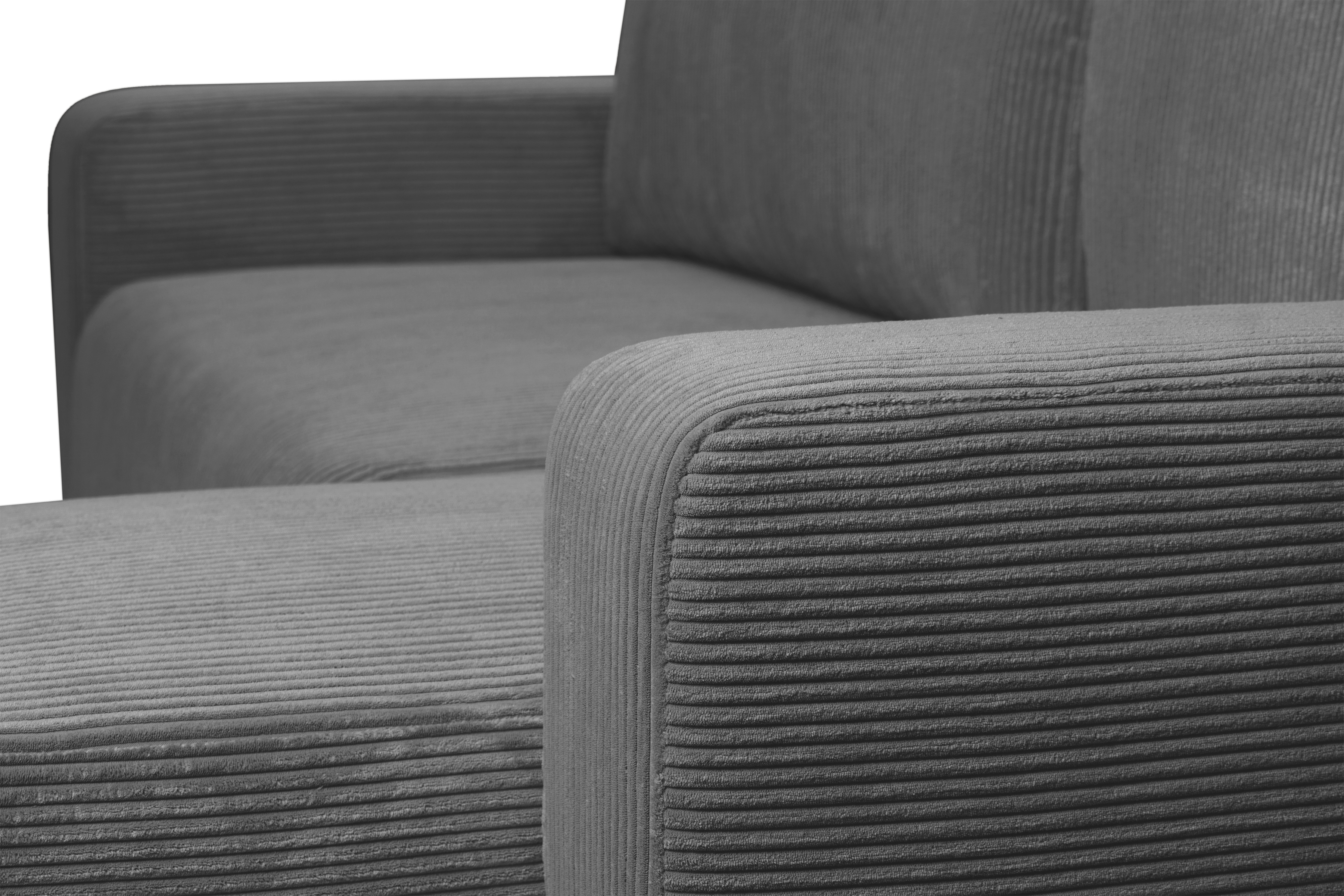 Rozkladacia rohová sedacia súprava Avia Mini univerzálna - grafitový menčester Lincoln 90 Rohová sedacia súprava Avia Mini s funkciou spánku uniwersalny prawo/Ľavá strana - Grafitový MENČESTER Lincoln 90