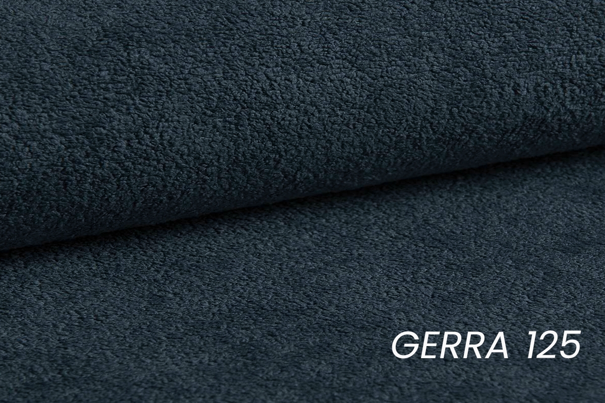 Rozkládací rohová sedací souprava Avia Mini - tmavě modrá Gerra 125 Rohová sedací souprava Avia Mini rozkládací uniwersalny prawo/levá - tmavě modrá boucle Gerra 125