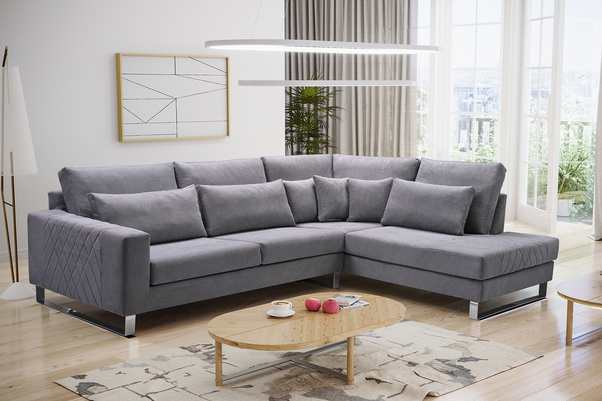 Rohová sedacia súprava Cornet Rohová sedacia súprava s vankúšmi 