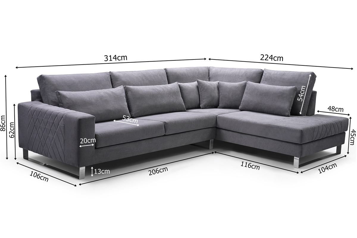 Rohová sedacia súprava Cornet Rohová sedacia súprava wolnostrojacy 