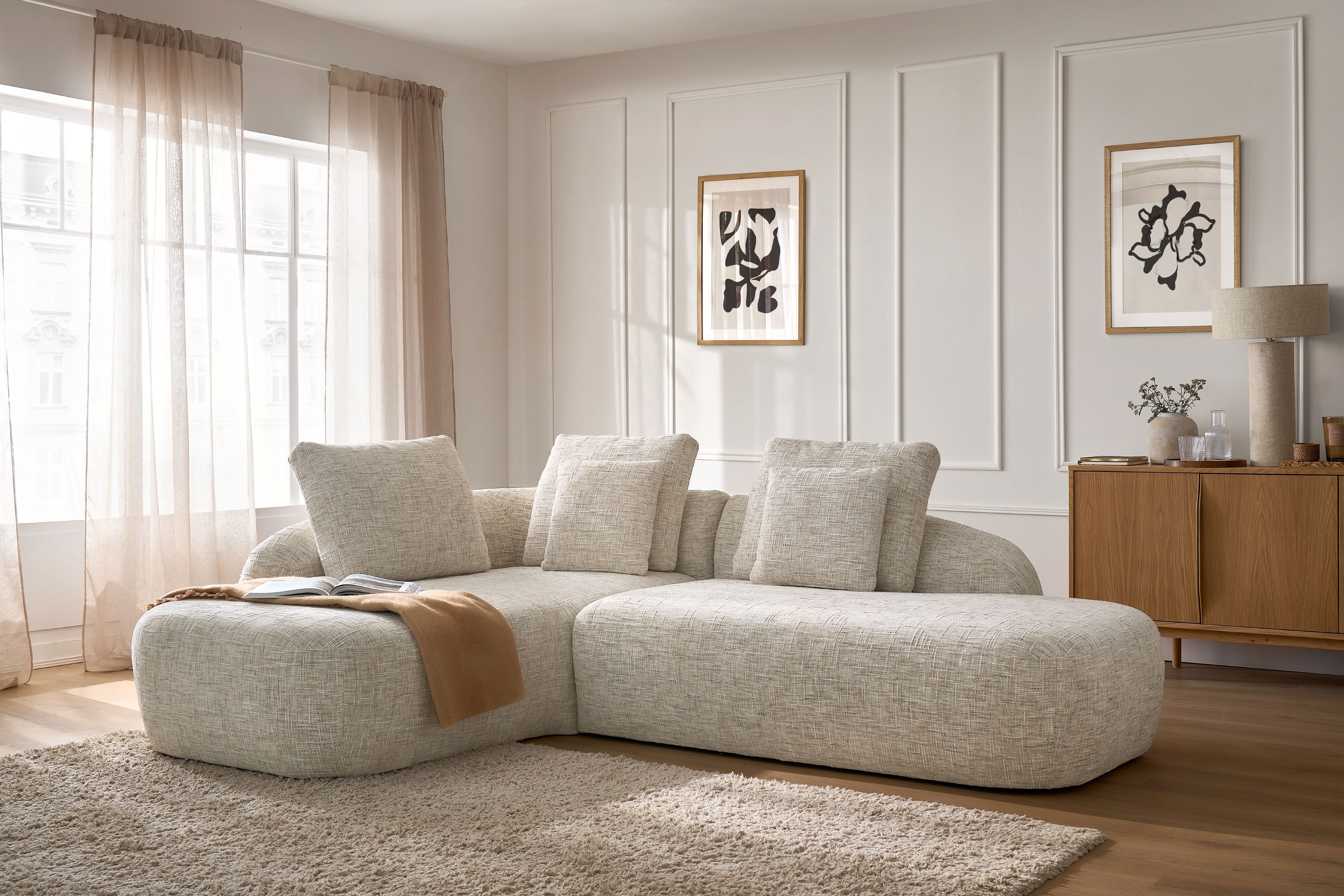 Rohová sedací souprava Finezal OTOP+OTZL do obývacího pokoje Rohová sedací souprava pro obývacího pokoje Finezal OTZL+OTOP