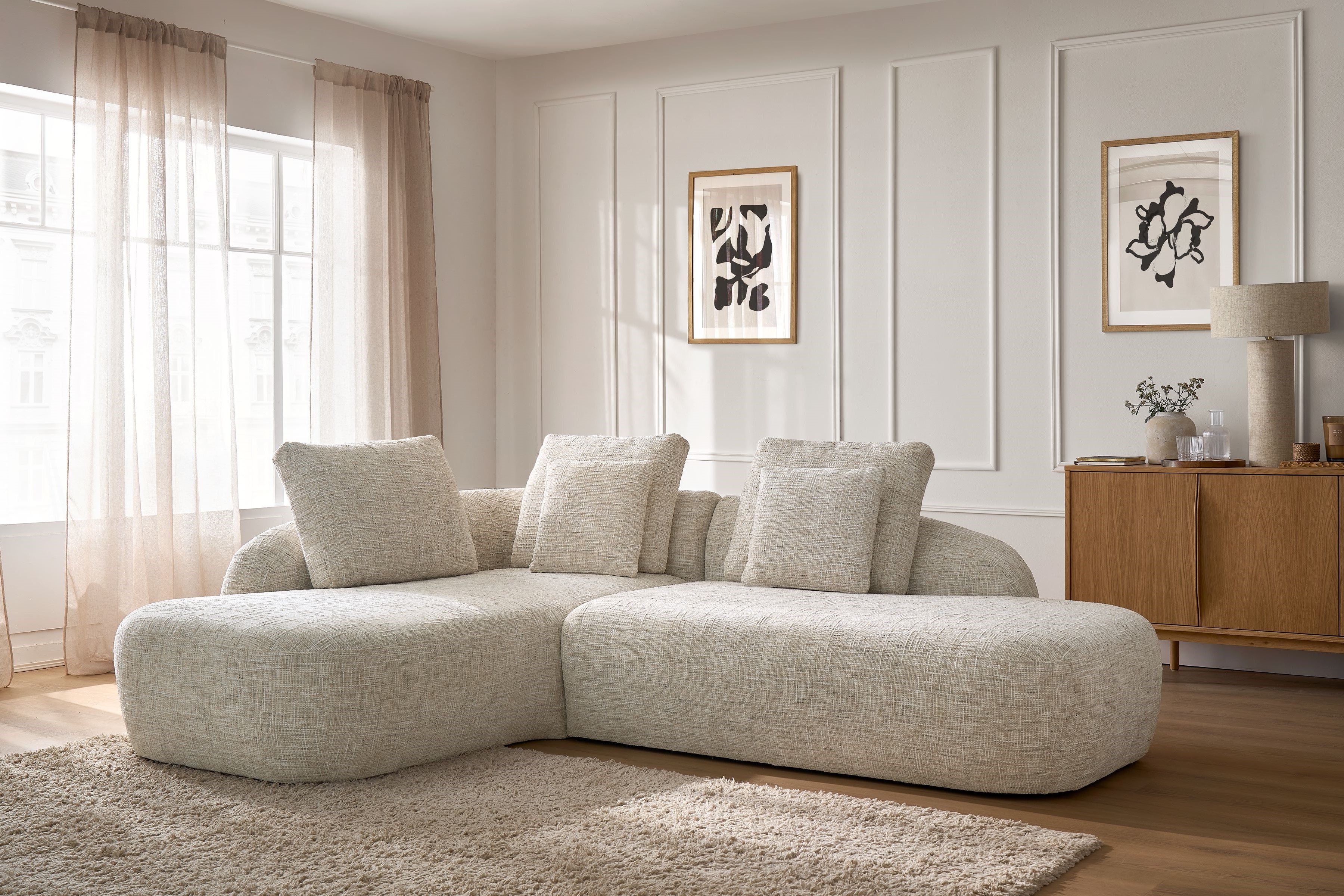 Rohová sedací souprava Finezal OTOP+OTZL do obývacího pokoje Rohová sedací souprava pro obývacího pokoje Finezal OTZL+OTOP