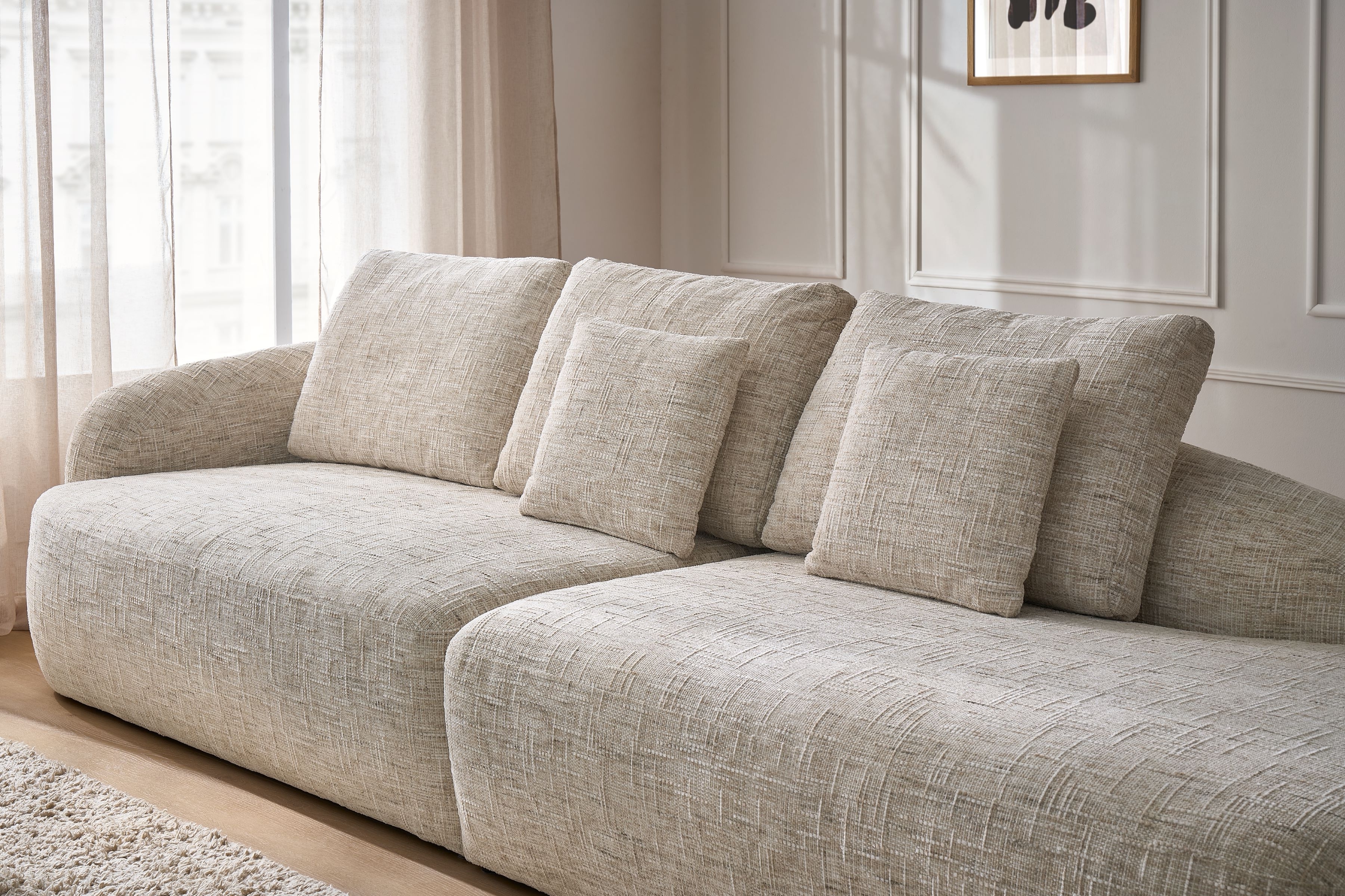 Rohová sedací souprava Finezal OTOP+2L do obývacího pokoje Rohová sedací souprava pro obývacího pokoje Finezal 2L+OTOP