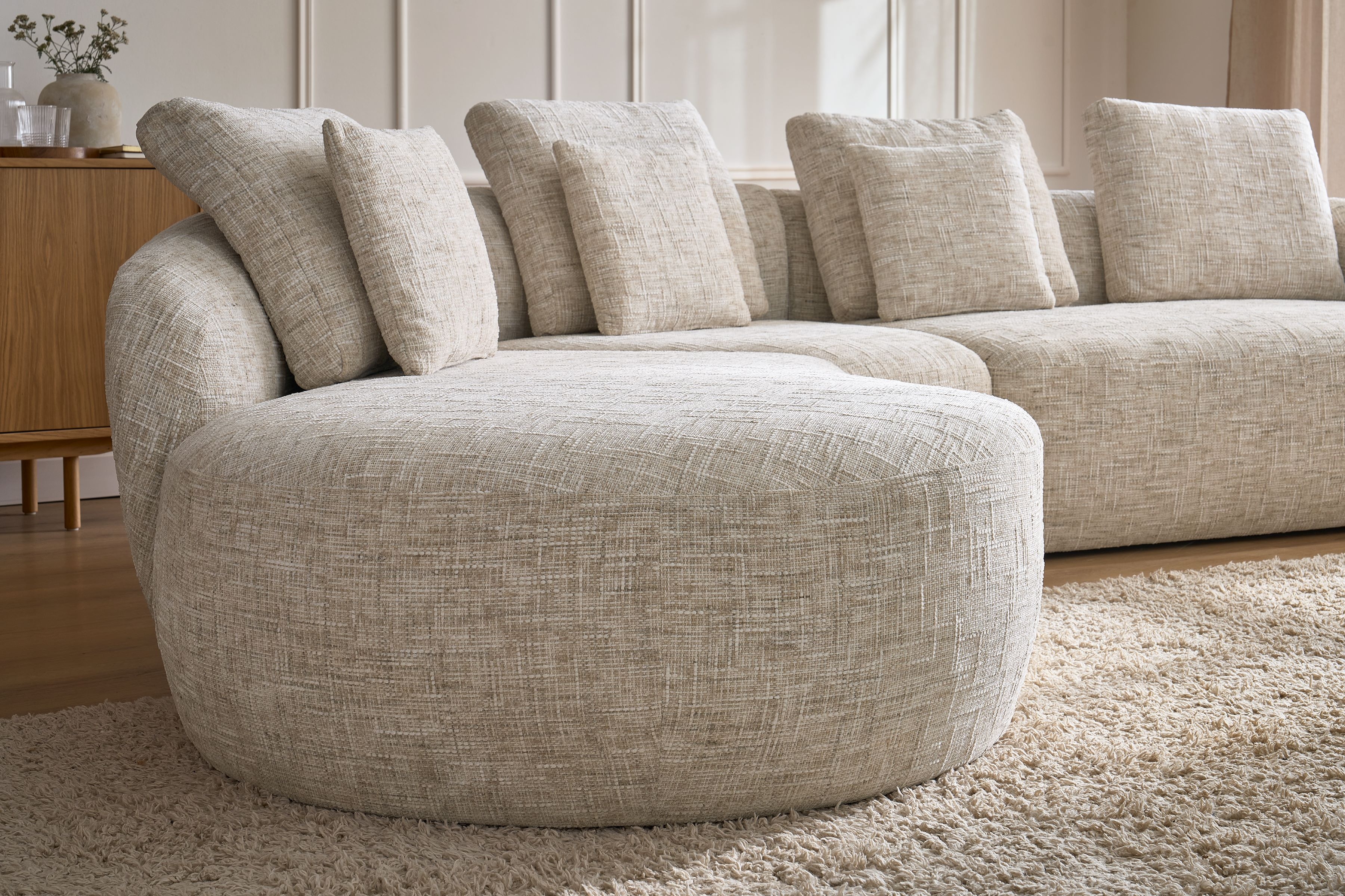 Rohová sedací souprava Finezal 2P+C+OTL do obývacího pokoje Rohová sedací souprava pro obývacího pokoje Finezal OTL+C+2P