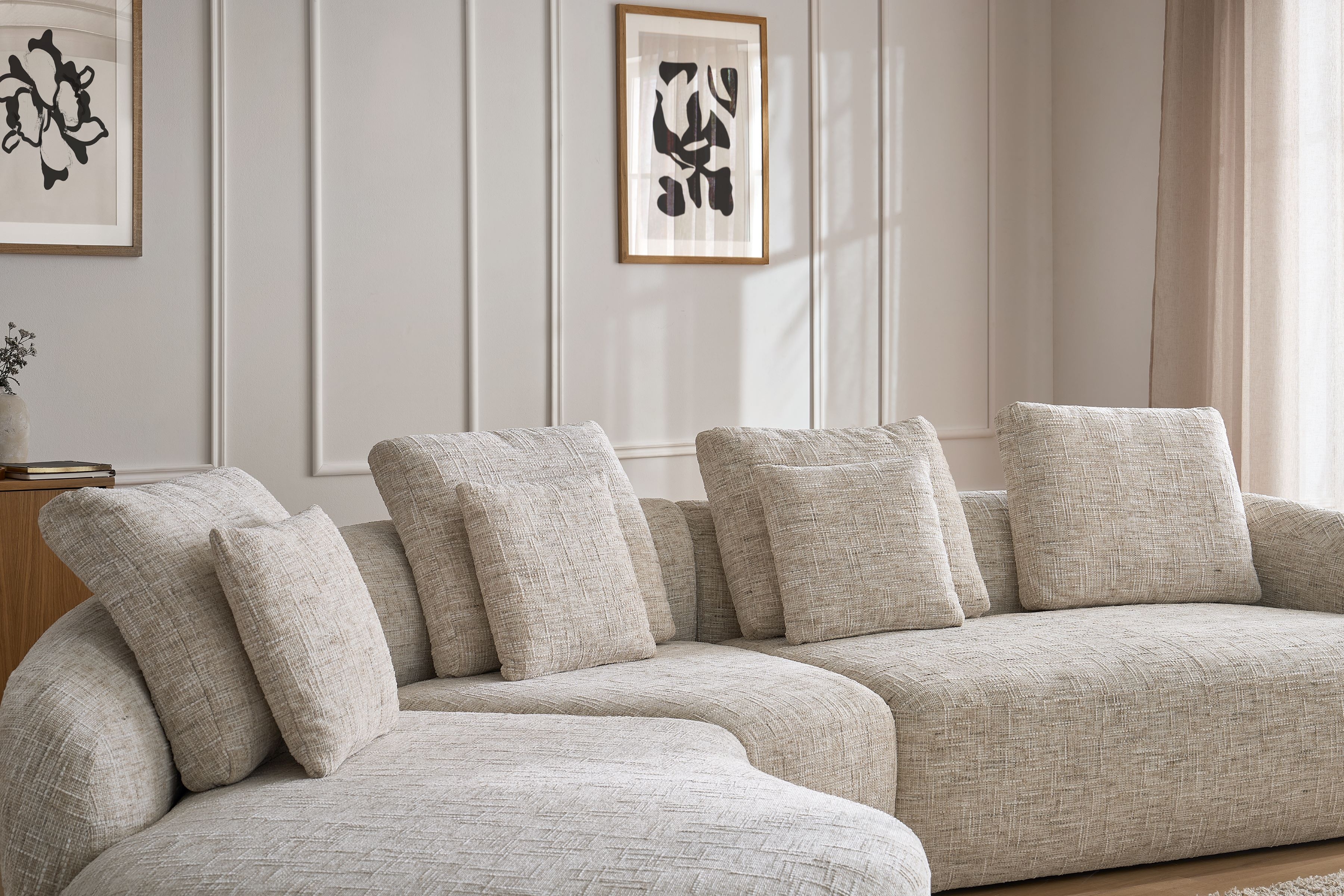 Rohová sedací souprava Finezal 2P+C+OTL do obývacího pokoje Rohová sedací souprava pro obývacího pokoje Finezal OTL+C+2P