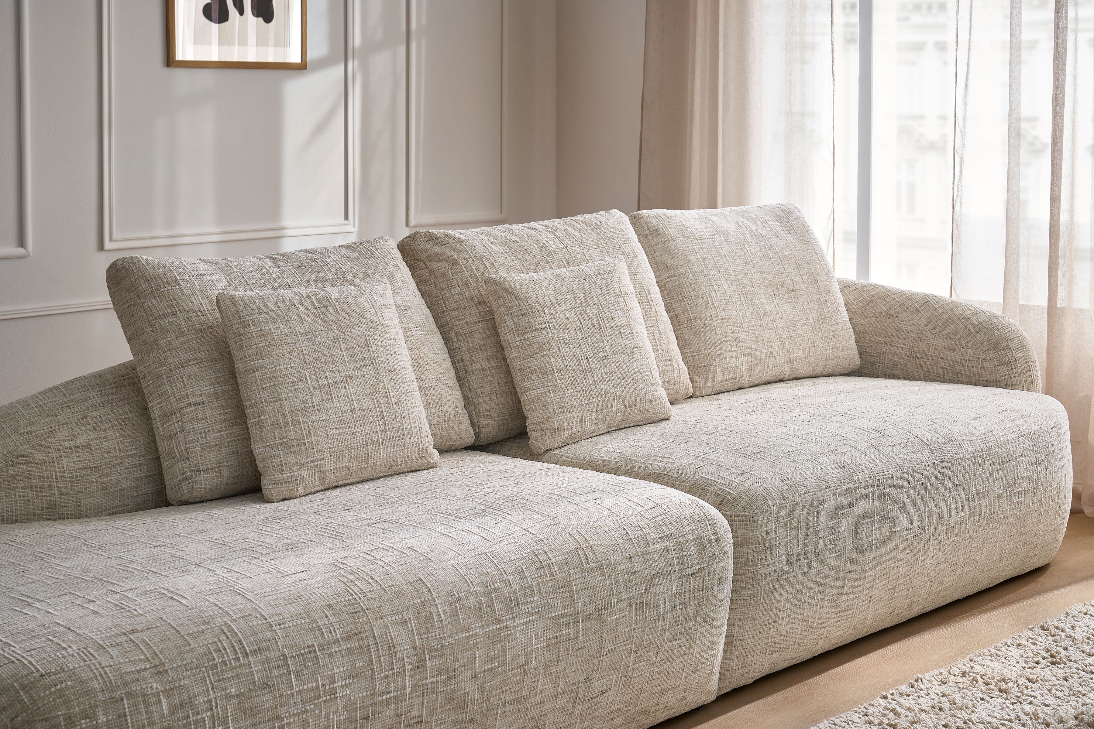 Rohová sedací souprava Finezal OTOL+2P do obývacího pokoje Rohová sedací souprava pro obývacího pokoje Finezal OTOL+2P 