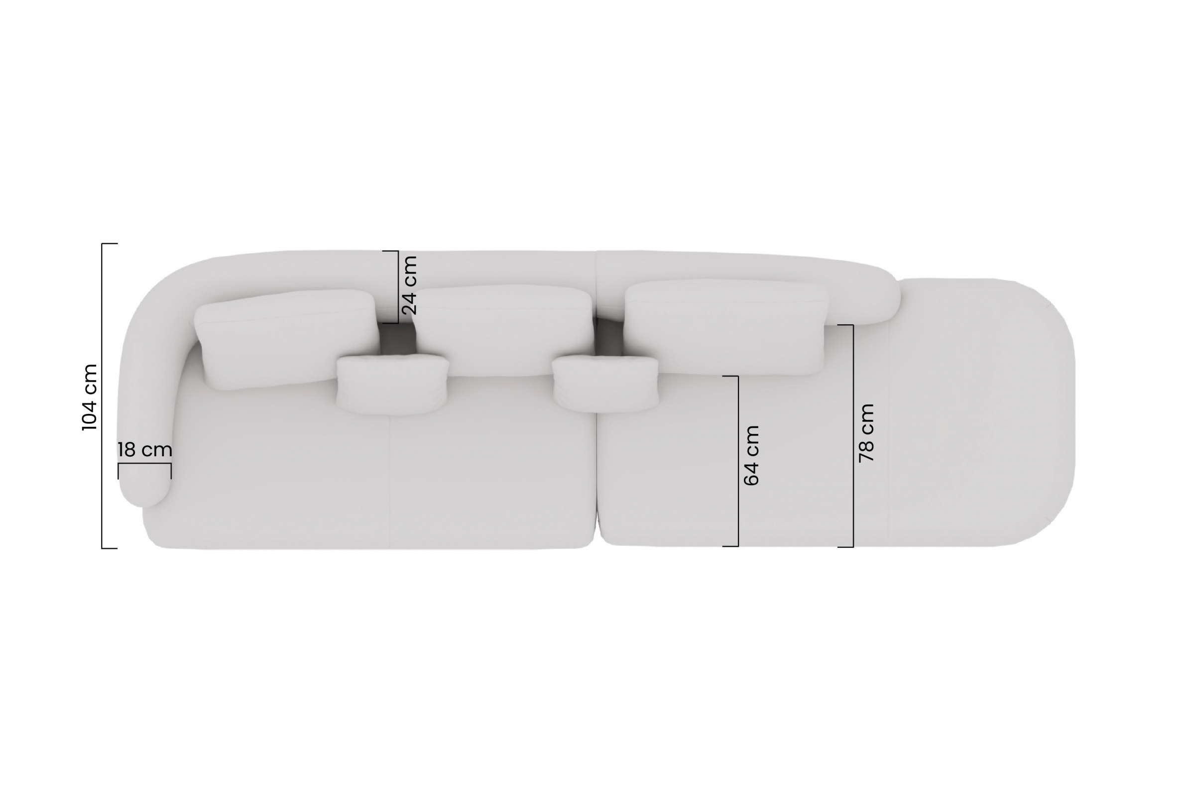 Rohová sedacia súprava Finezal OTOP+2L - béžová žinylka Tender Way 04  Rohová sedacia súprava do obývacej izby Finezal OTOP+2L - tmavý béžový šenil Tender Way 04 