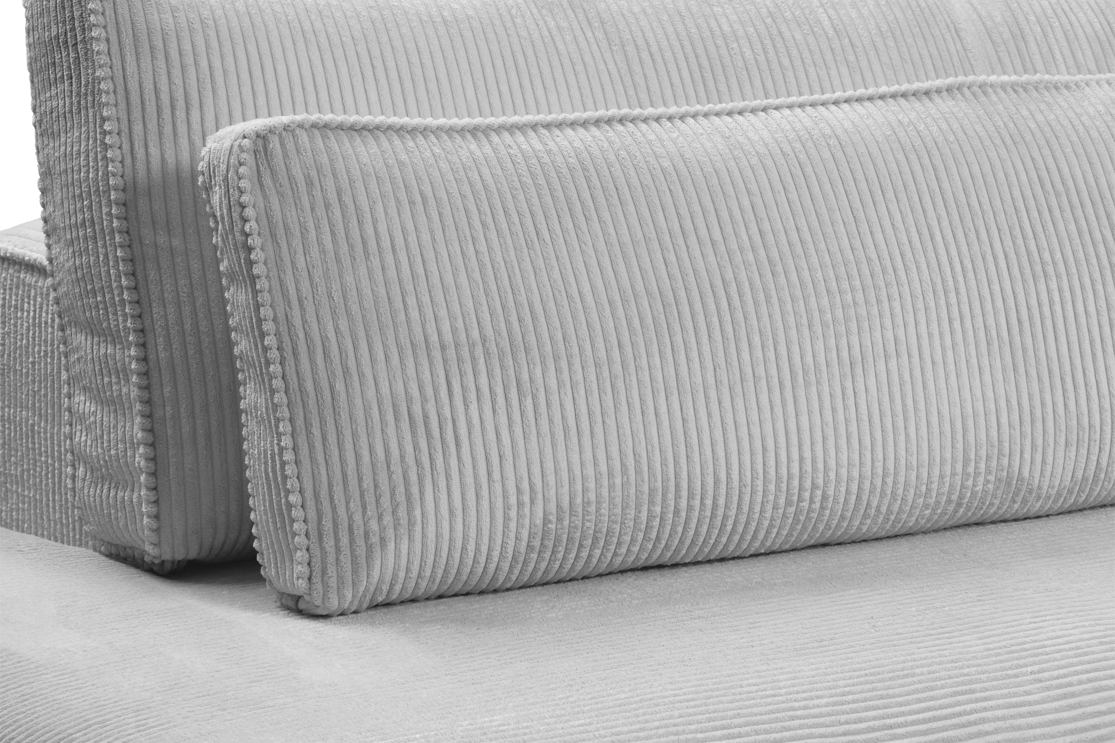 Rohová sedacia súprava Larina ľavá - šedý menčester Lincoln 86 Rohová sedacia súprava do obývacej izby Larina Ľavá strana - šedý MENČESTER Lincoln 86