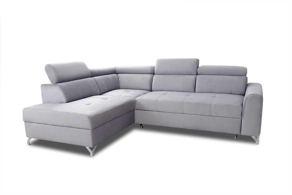 Rohová sedací souprava Moon šedá Rohová sedací souprava