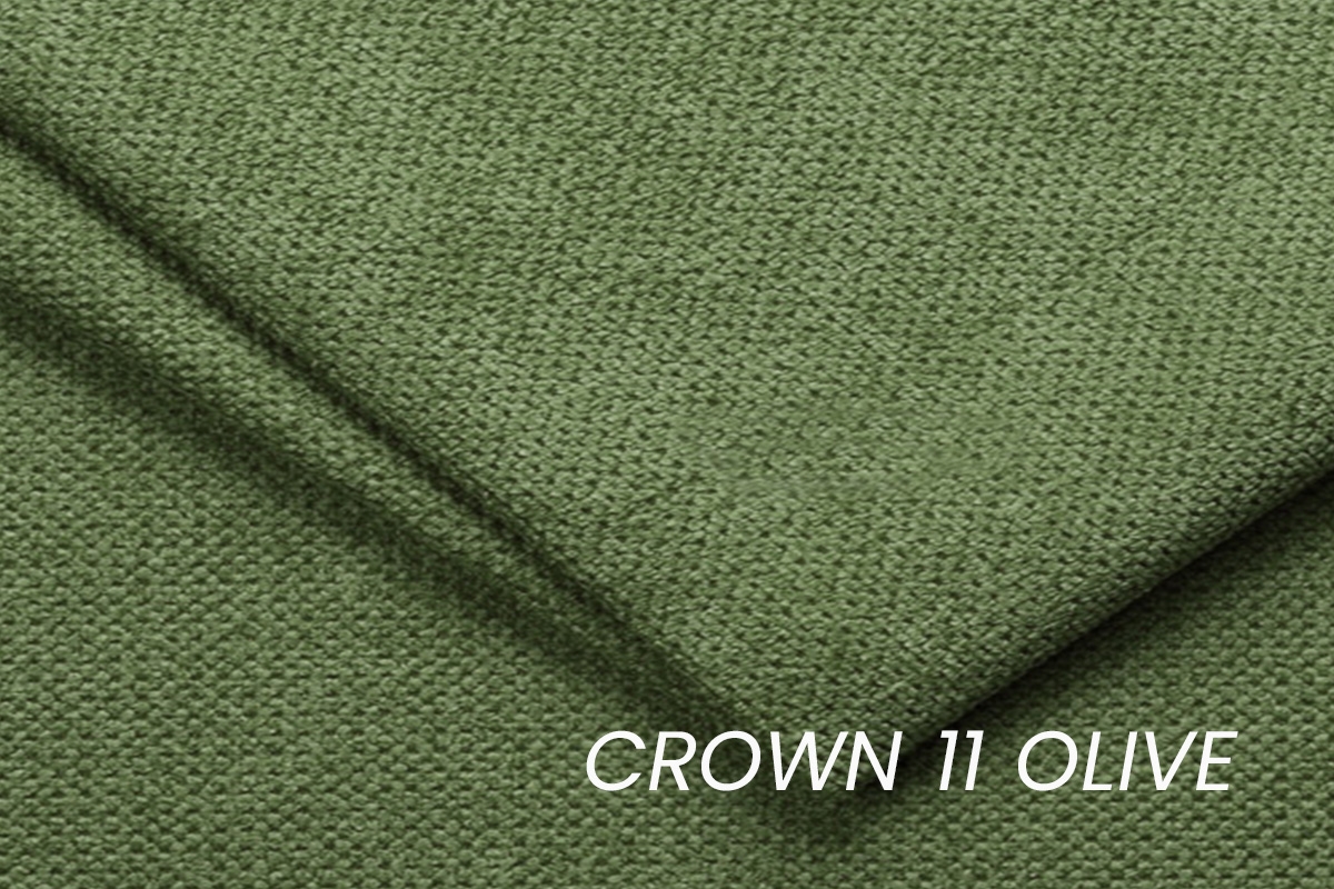 Rohová sedacia súprava Zastia ľavá - zelená pletenina Crown 11 Rohová sedacia súprava do obývacej izby Zastia Ľavá strana - zelená plecionka Crown 11