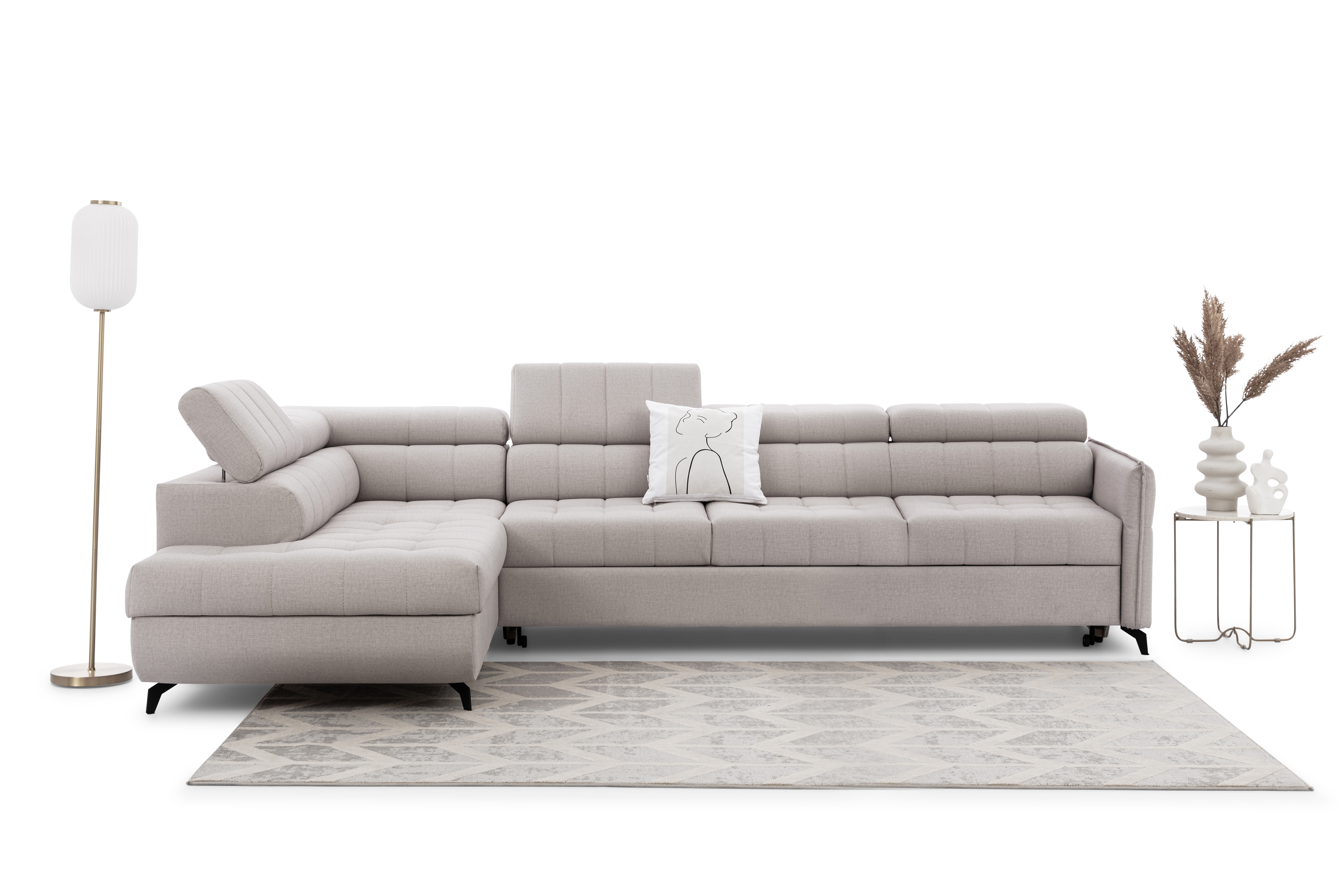 Rohová sedacia súprava Elarias Maxi s funkciou spania Rohová sedacia súprava Elarias Maxi s funkciou spánku