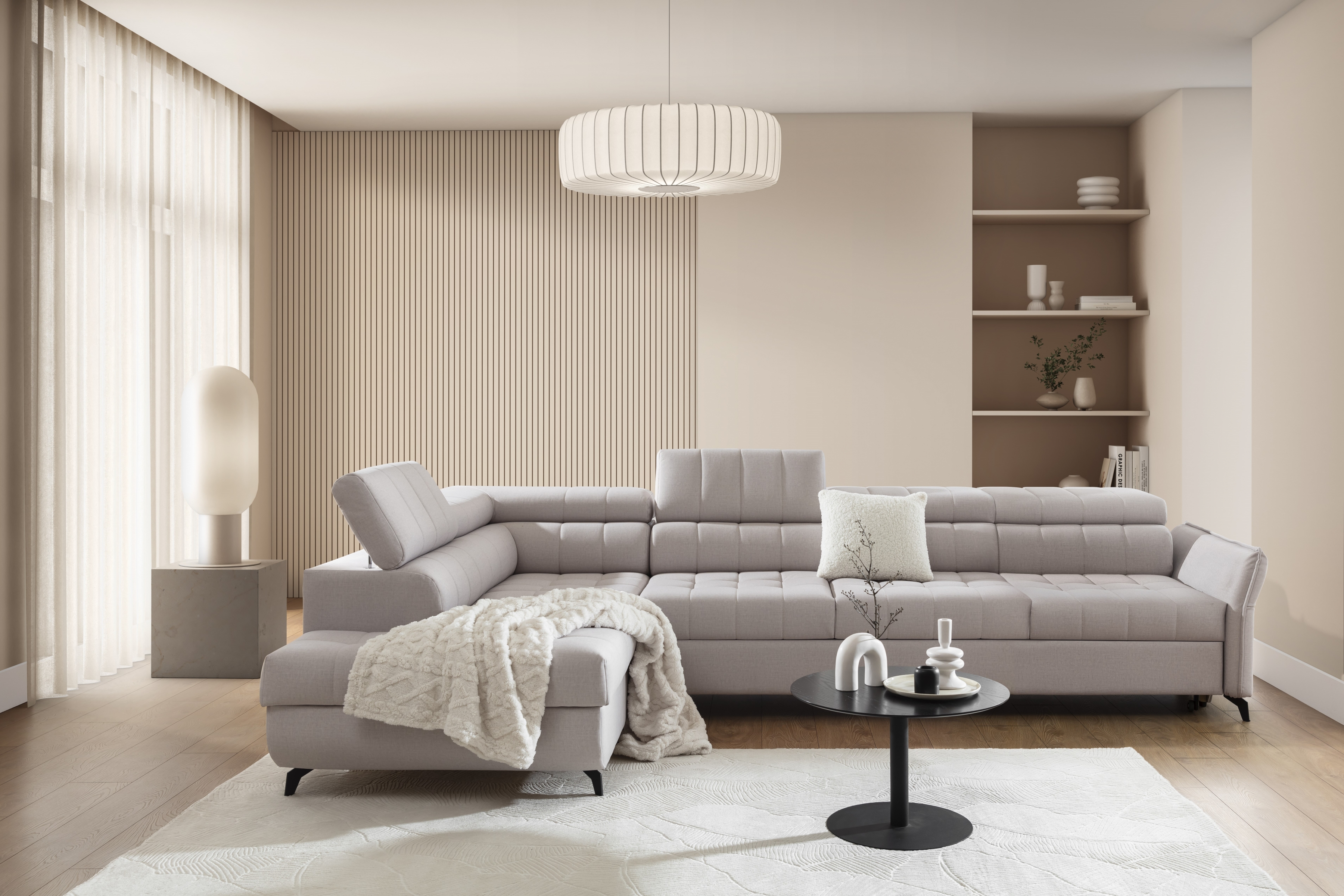 Rohová sedacia súprava Elarias Maxi s funkciou spania Rohová sedacia súprava Elarias Maxi s funkciou spánku