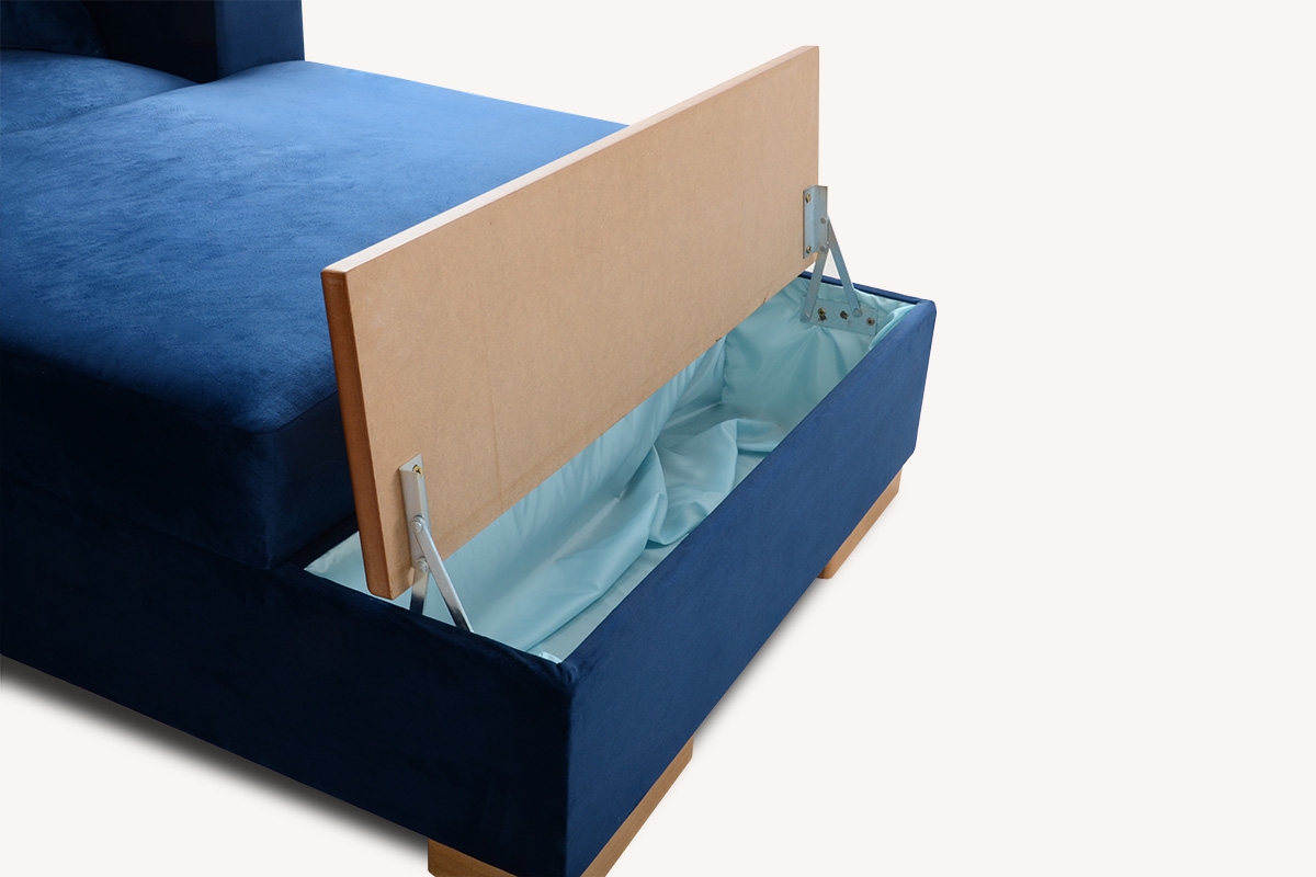 Rozkladacia rohová sedacia súprava Ewelina Rohová sedacia súprava z schowkiem