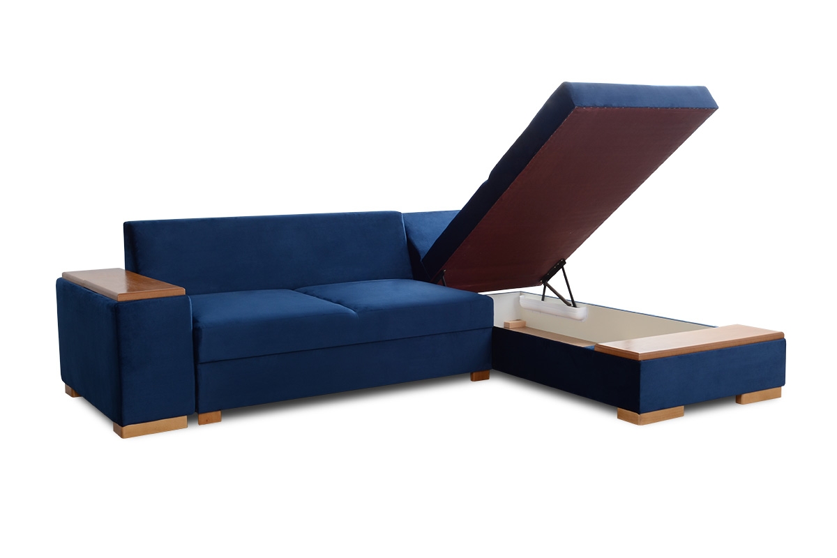 Rozkladacia rohová sedacia súprava Ewelina Rohová sedacia súprava z pojemnikiem