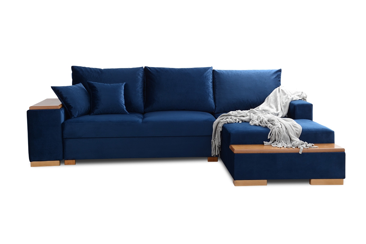 Rozkladacia rohová sedacia súprava Ewelina Rohová sedacia súprava z poduszakmi