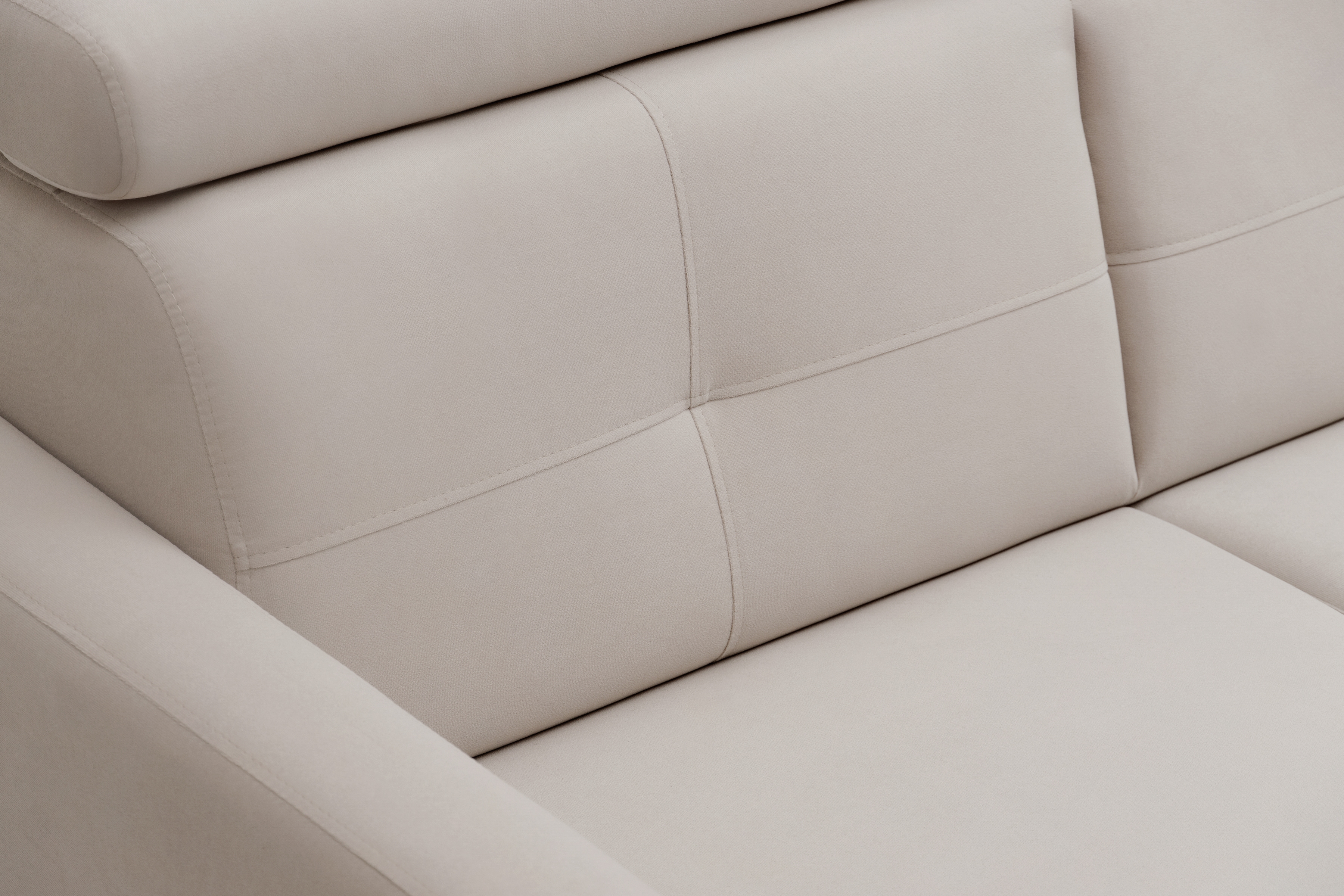 Rohová sedacia súprava Filo s funkciou spánku uniwersalny Ľavý/Pravý - béžový velúr Jasmine 22 Rohová sedacia súprava Filo s funkciou spánku uniwersalny Ľavý/Pravý - béžový velúr Jasmine 22