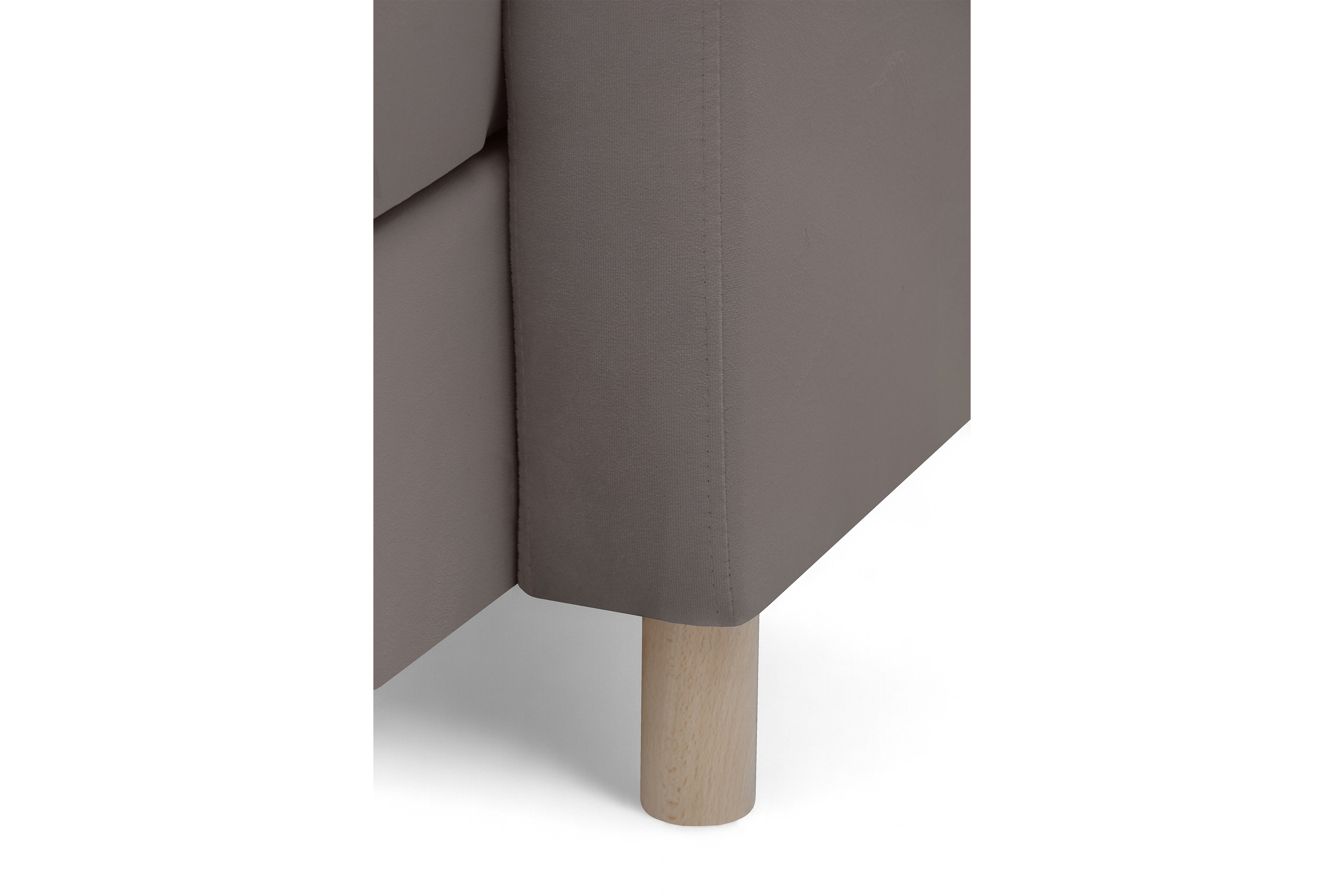 Rohová sedacia súprava Filo s funkciou spánku pravá strana - ciemno béžový velúr Jasmine 25  Rohová sedacia súprava Filo s funkciou spánku uniwersalny Ľavý/Pravý - ciemno béžový velúr Jasmine 25 