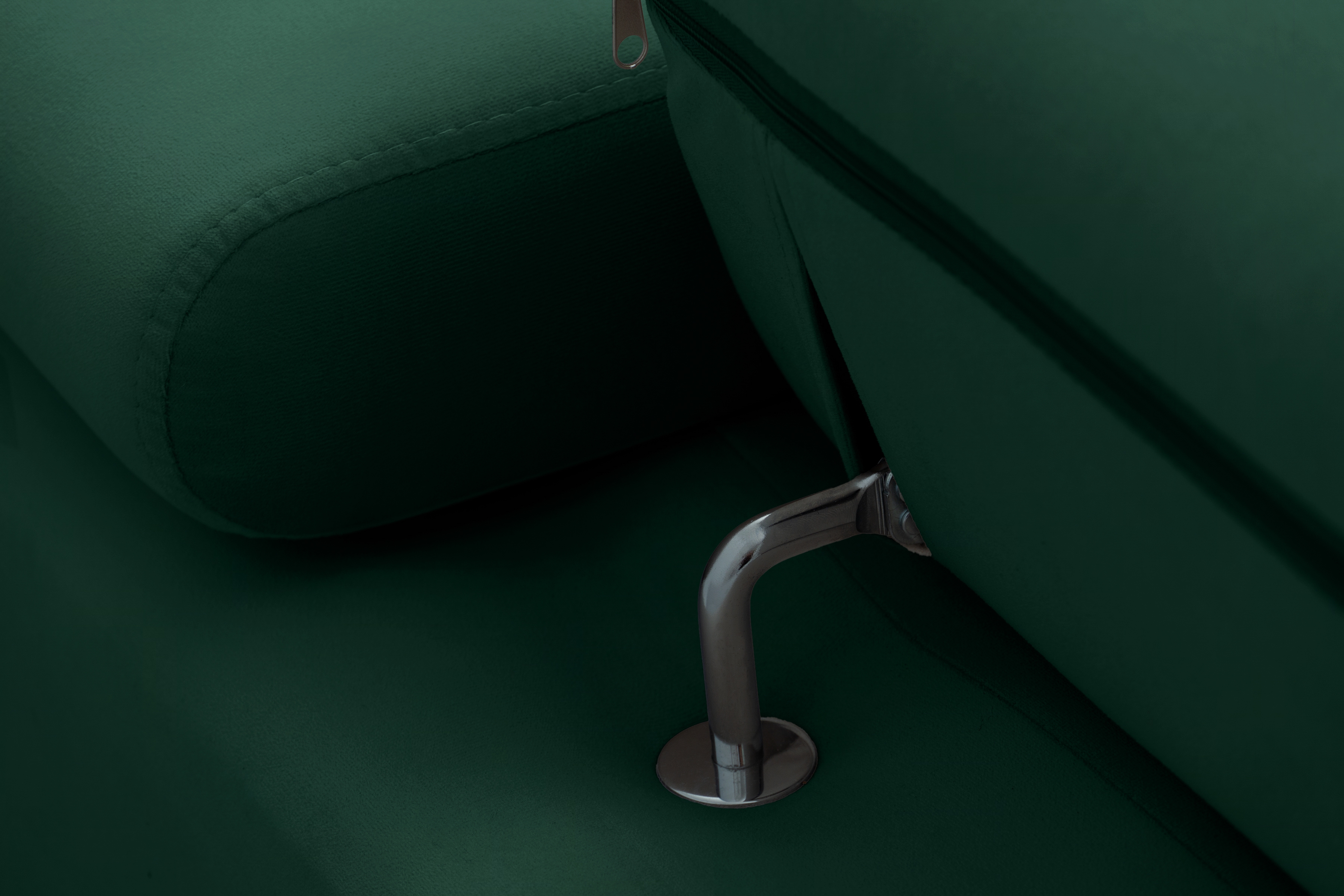 Rohová sedacia súprava Filo s funkciou spánku pravá strana - Zelený velúr Trinity 28  Rohová sedacia súprava Filo s funkciou spánku uniwersalny Ľavý/Pravý- Zelený velúr Bluvel 78