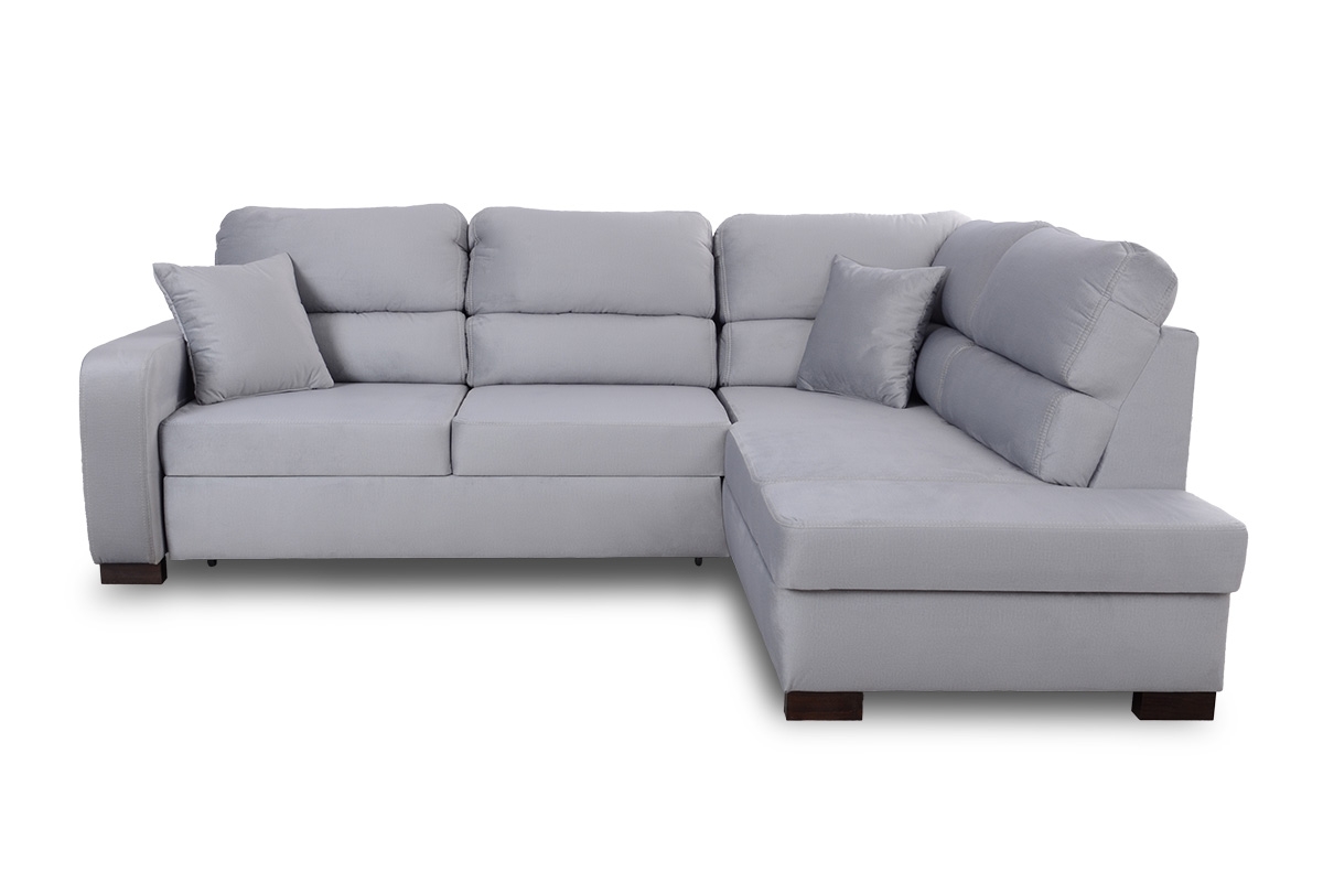 Rozkládací rohová sedací souprava Fino L Rohová sedací souprava s polštáři