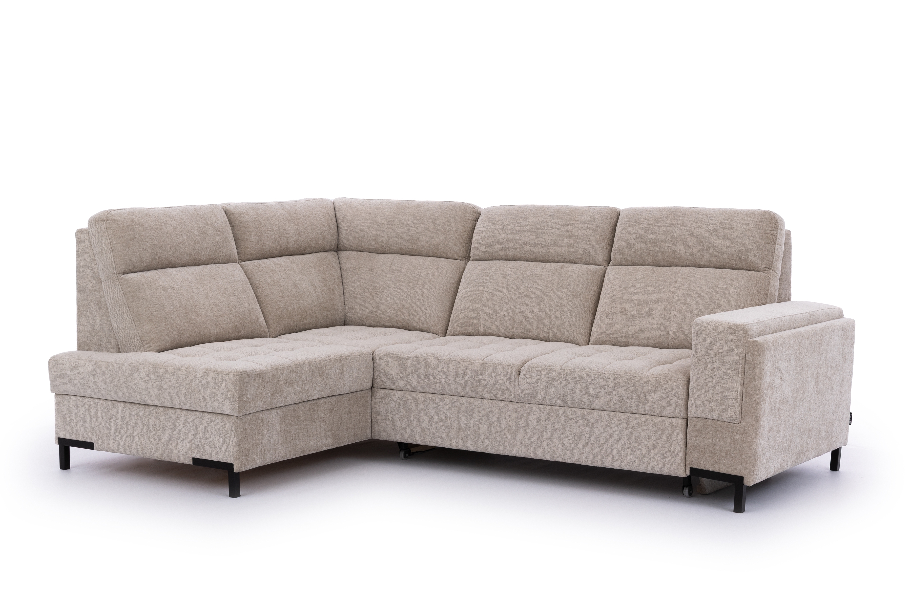 Rohová sedací souprava Gespano L levá - široký vsazený bok Rohová sedací souprava Gespano L levá z szerokim, wcietym bokiem