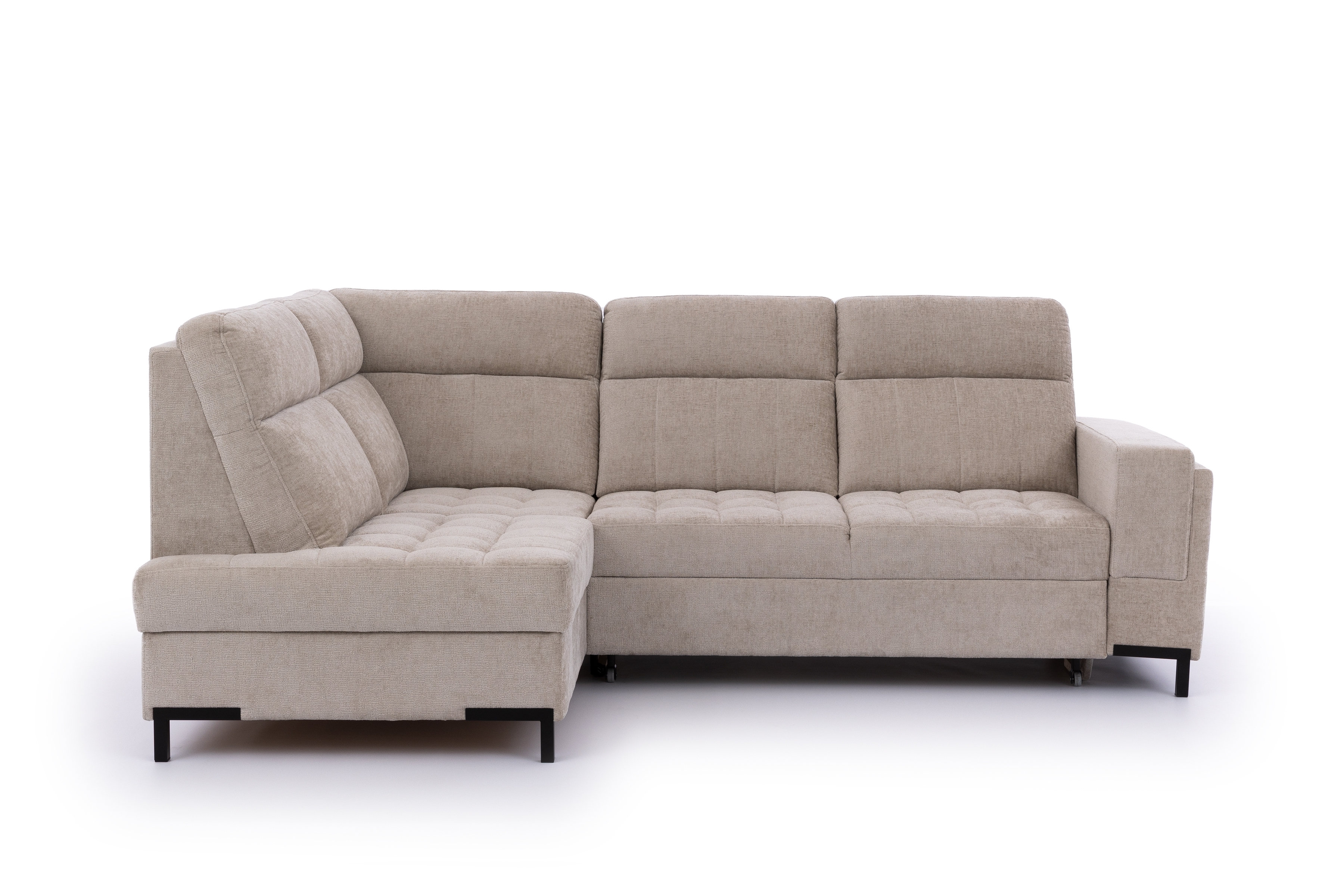 Rohová sedací souprava Gespano L levá - široký vsazený bok Rohová sedací souprava Gespano L levá z szerokim, wcietym bokiem