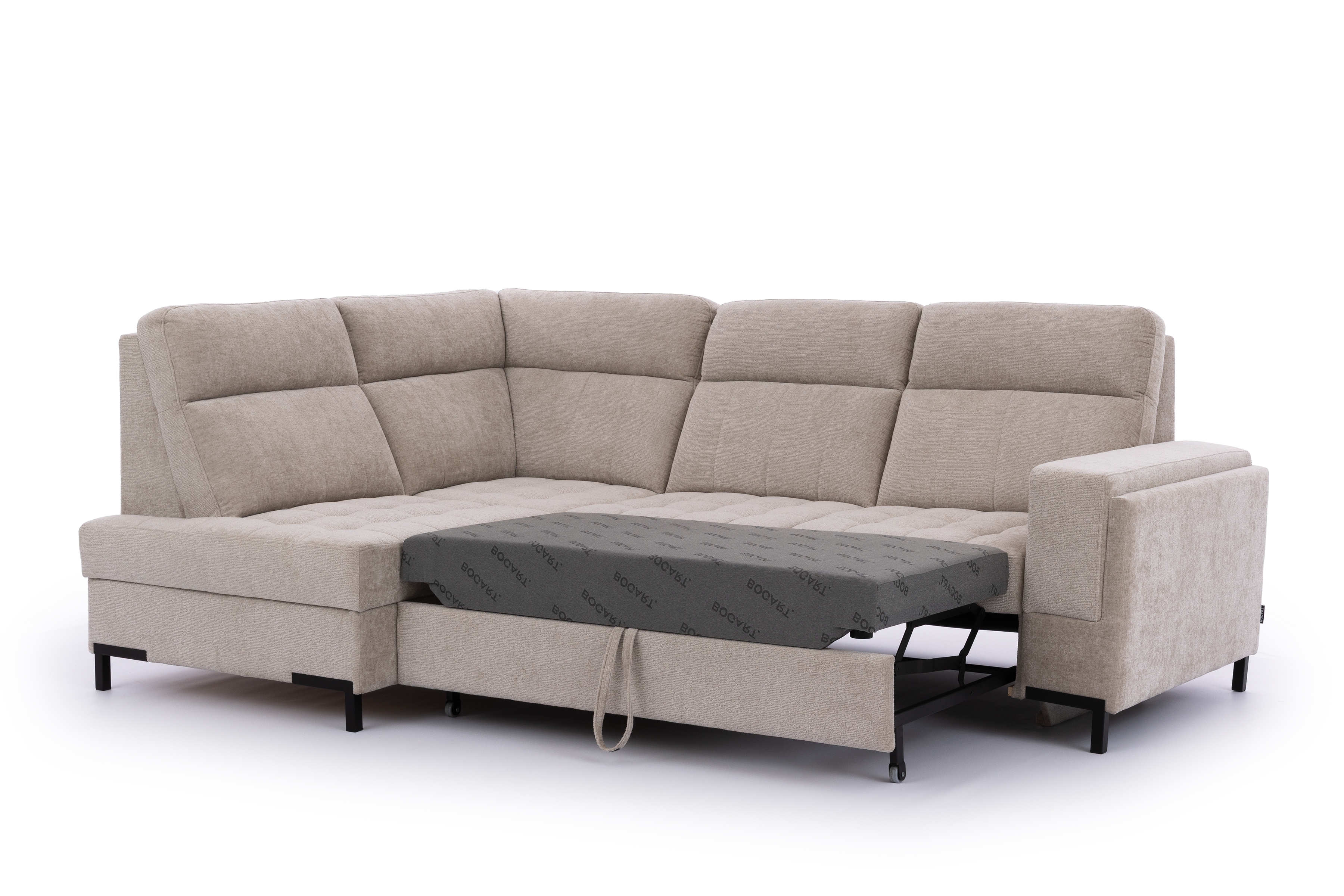 Rohová sedací souprava Gespano L levá - široký vsazený bok Rohová sedací souprava Gespano L levá z szerokim, wcietym bokiem