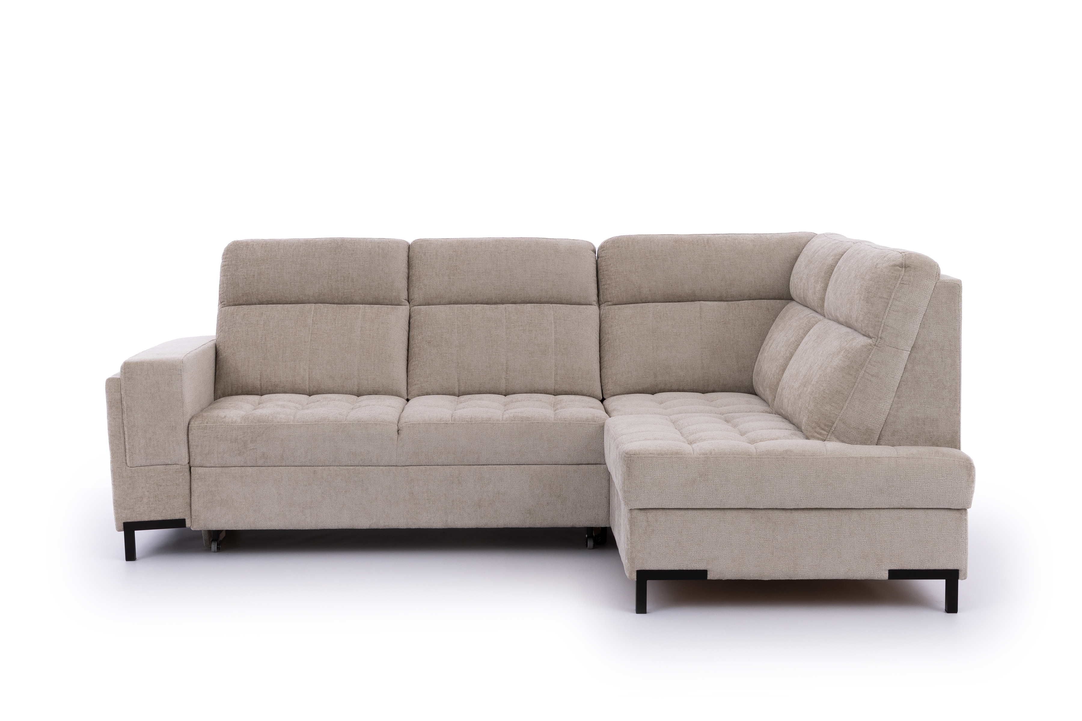 Rohová sedací souprava Gespano L pravá - široký vsazený bok Rohová sedací souprava Gespano L pravá z szerokim, wcietym bokiem