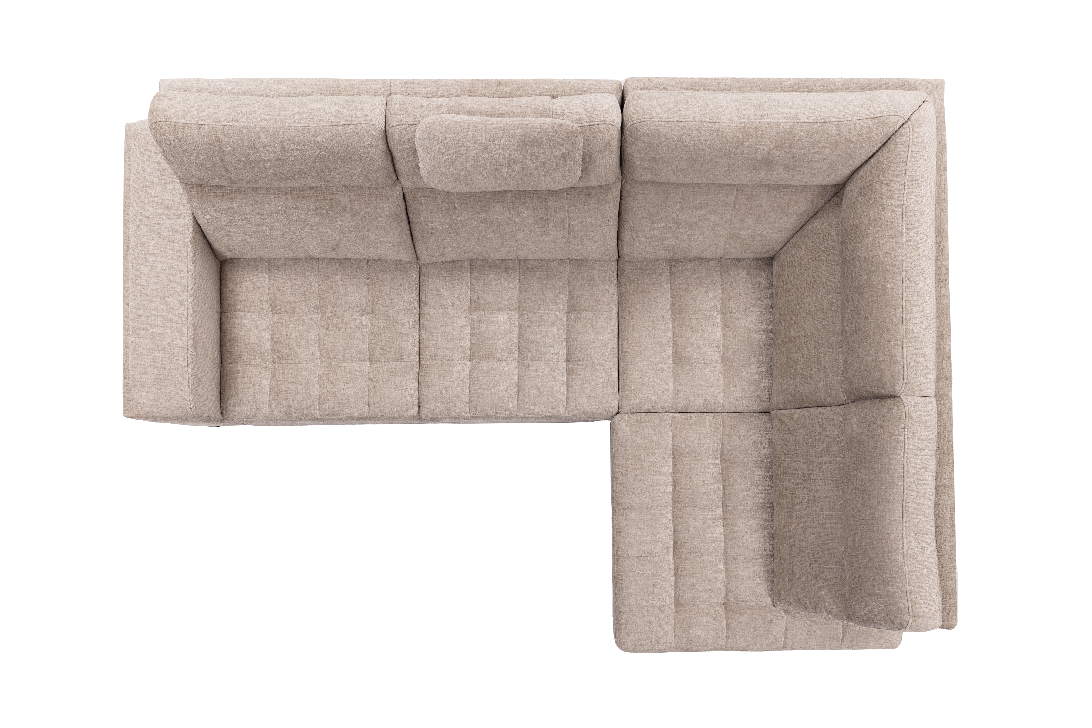 Rohová sedací souprava Gespano L pravá - široký vsazený bok Rohová sedací souprava Gespano L pravá z szerokim, wcietym bokiem