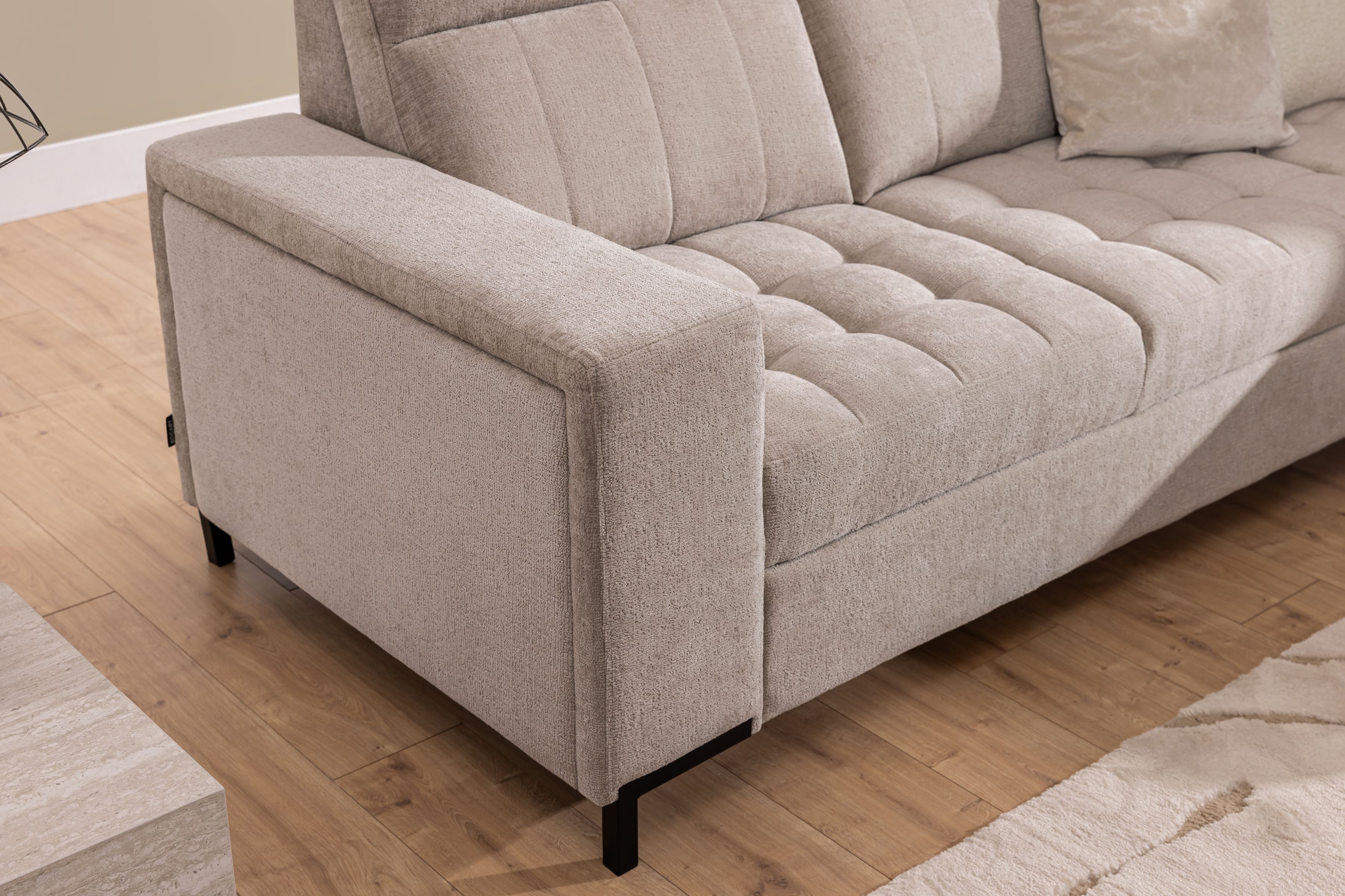 Rohová sedací souprava Gespano L pravá - široký bok Rohová sedací souprava Gespano L pravá z szerokim bokiem