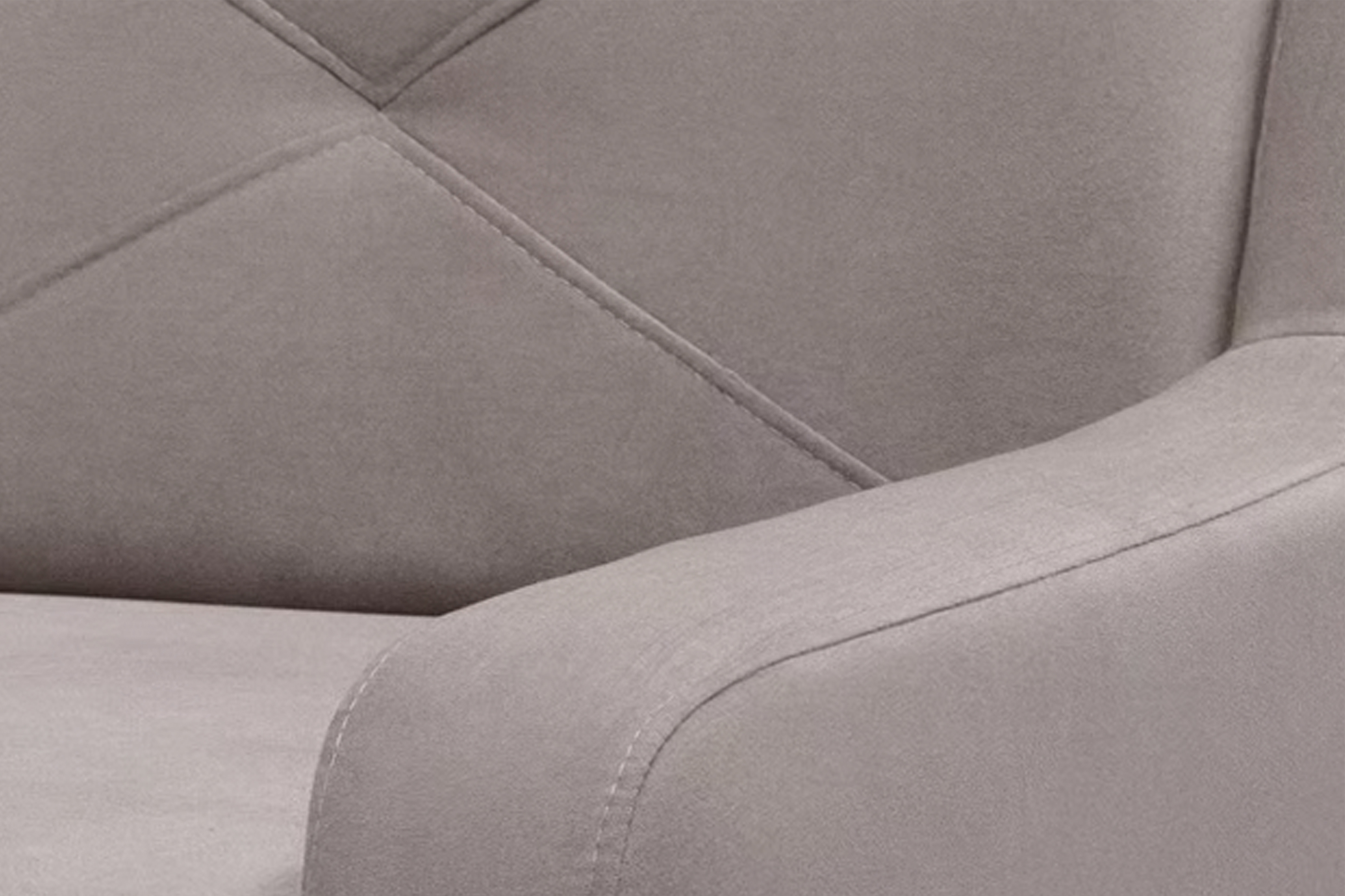 Rozkládací rohová sedací souprava Laksaro U - tmavě béžová Jasmine 25 Rohová sedací souprava Laksaro U uniwersalny prawo/levá - ciemno béžová samet Jasmine 25 