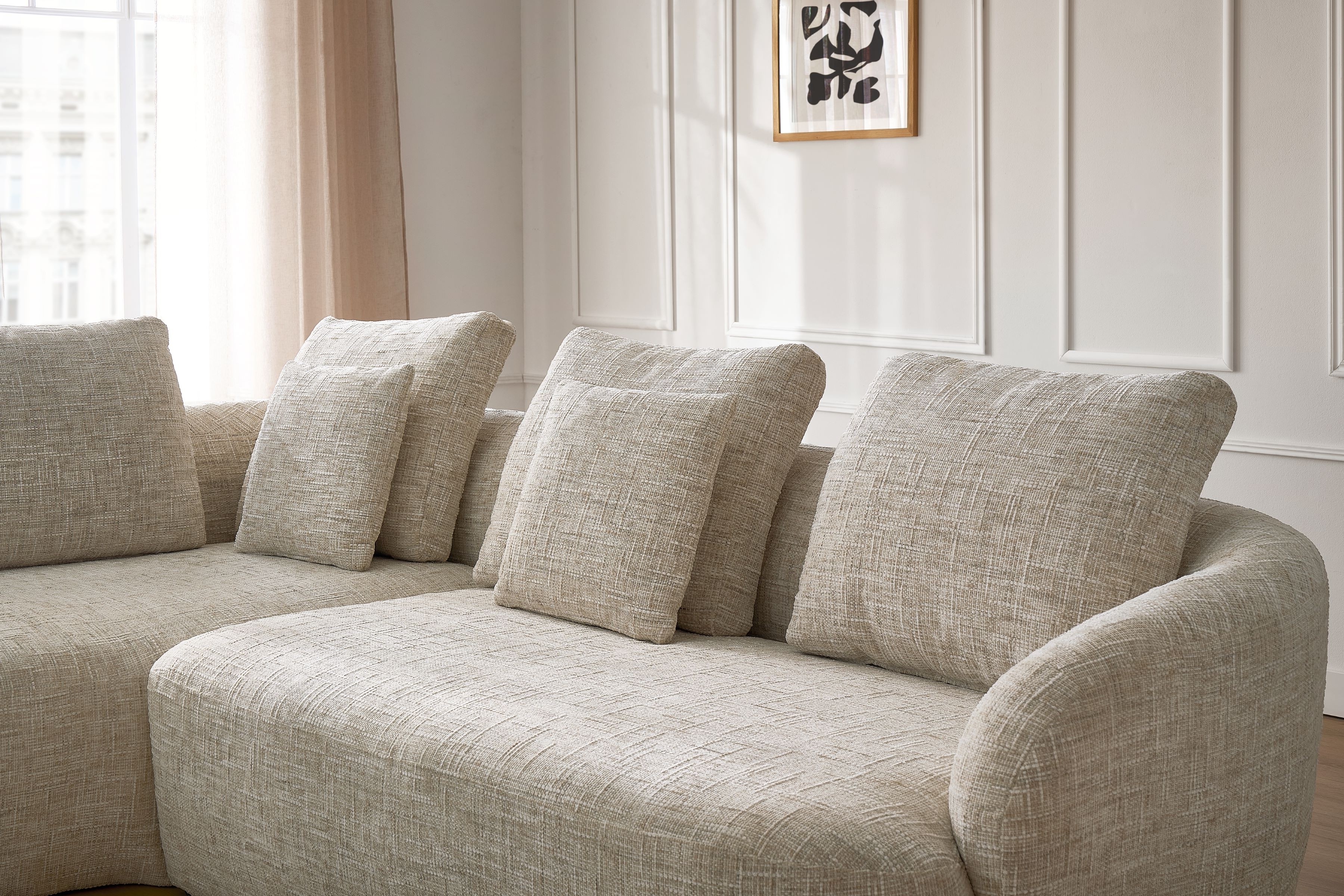 Rohová sedací souprava Finezal 2P+OTZL levá do obývacího pokoje Rohová sedací souprava levá pro obývacího pokoje Finezal OTZL+2P