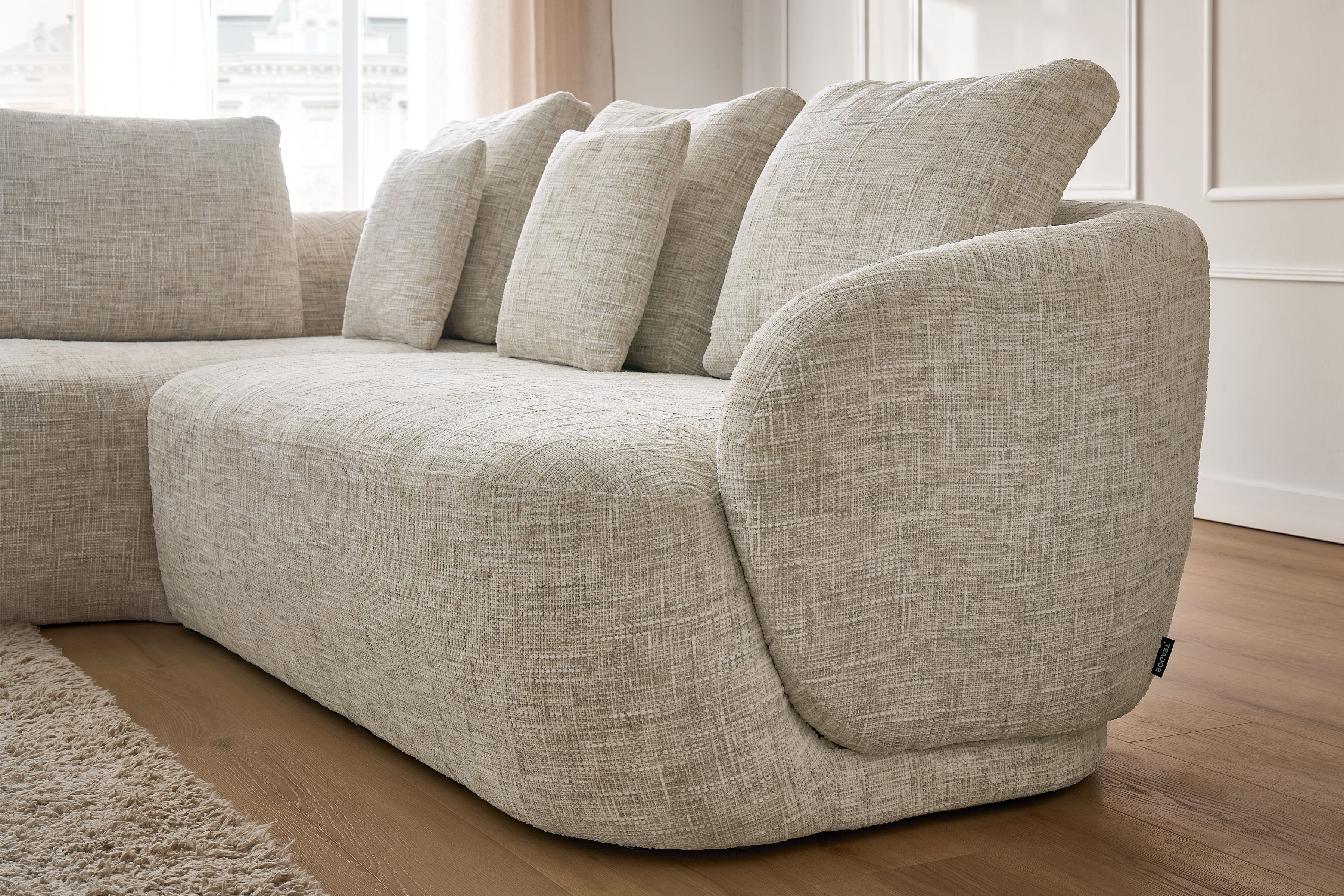 Rohová sedací souprava Finezal 2P+OTZL levá do obývacího pokoje Rohová sedací souprava levá pro obývacího pokoje Finezal OTZL+2P