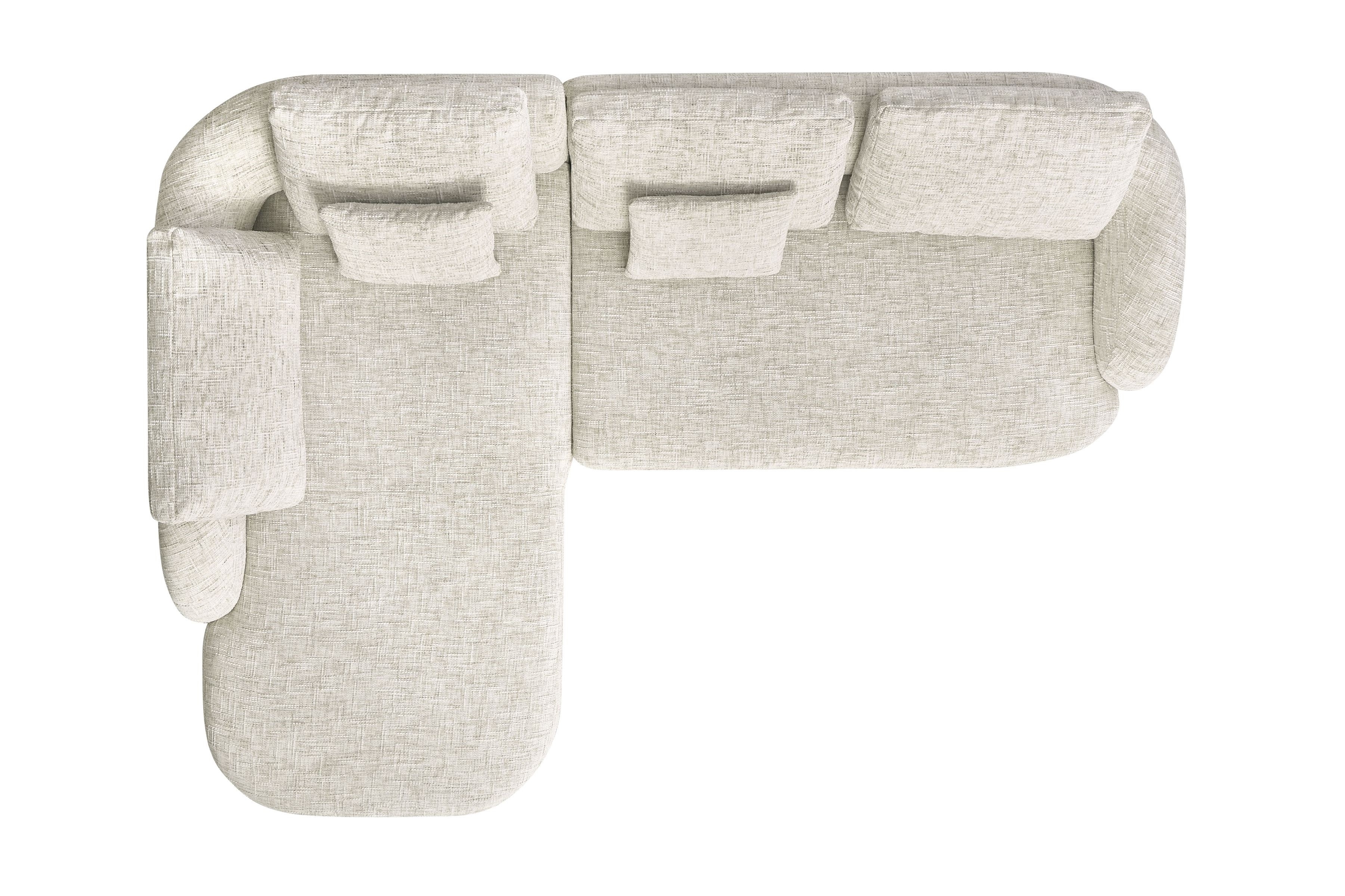 Rohová sedací souprava Finezal 2P+OTZL levá do obývacího pokoje Rohová sedací souprava levá pro obývacího pokoje Finezal OTZL+2P