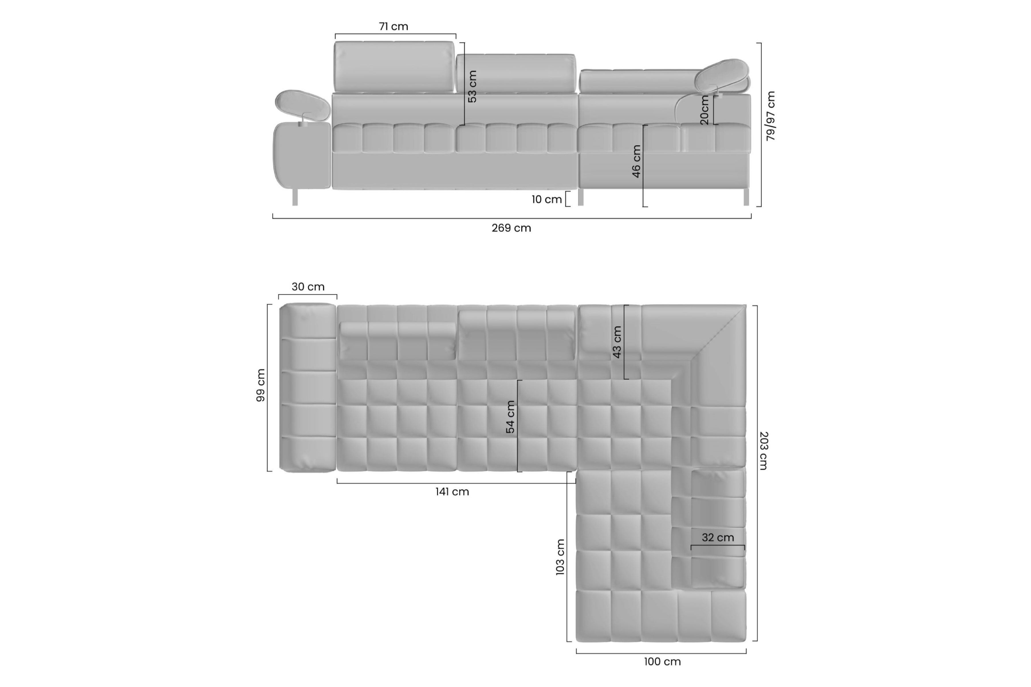 Rohová sedací souprava levá rozkladany pro obývacího pokoje Tyrion L - béžová šenil Ditra New 20 Rohová sedací souprava levá rozkladany pro obývacího pokoje Tyrion L - béžová šenil Ditra New 20