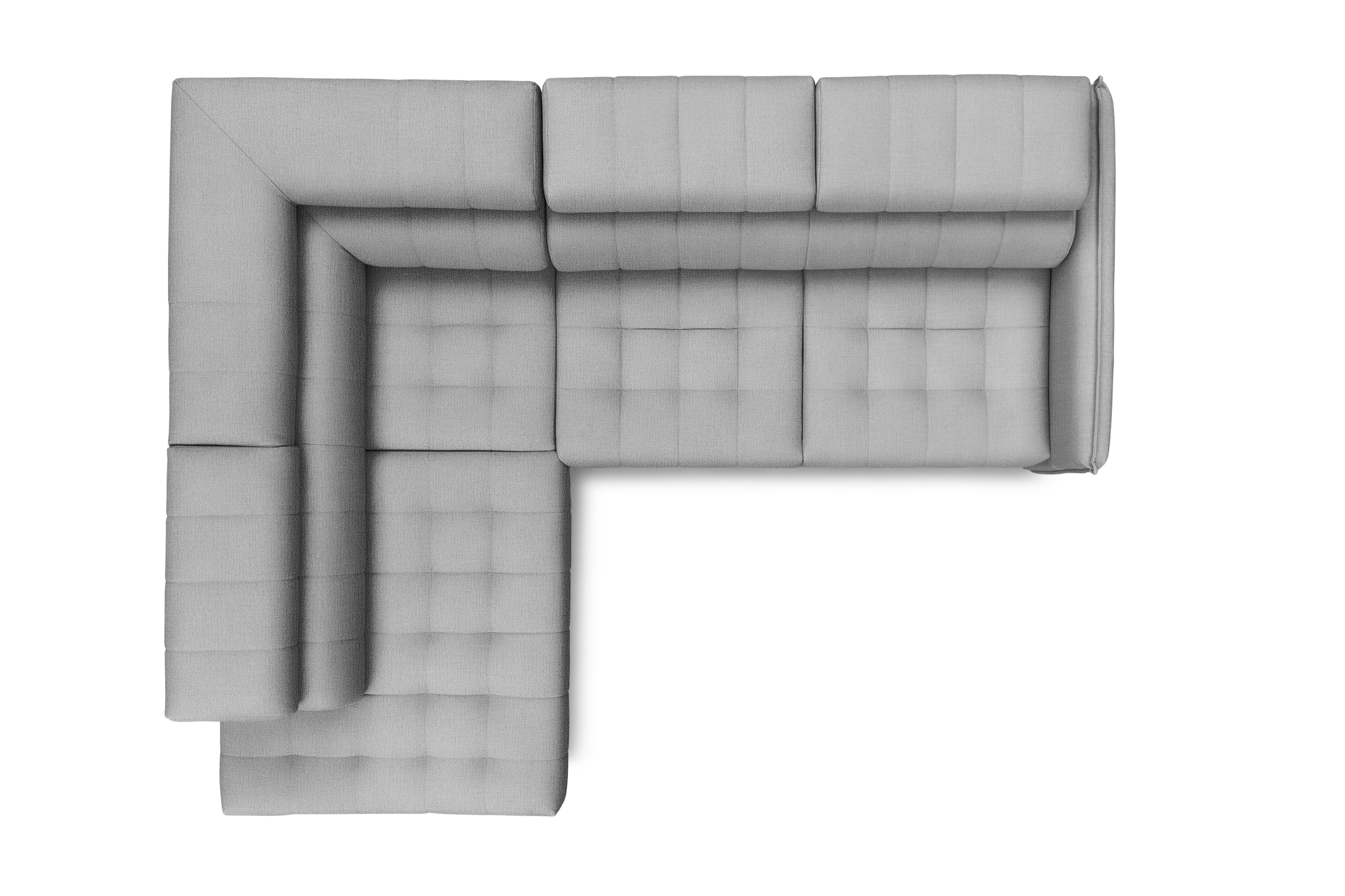 Rohová sedacia súprava Elarias L ľavá s funkciou spania - sivý šenil Perfect Harmony 80 Rohová sedacia súprava Ľavá strana s funkciou spania Elarias L - šedý šenil Perfect Harmony 80